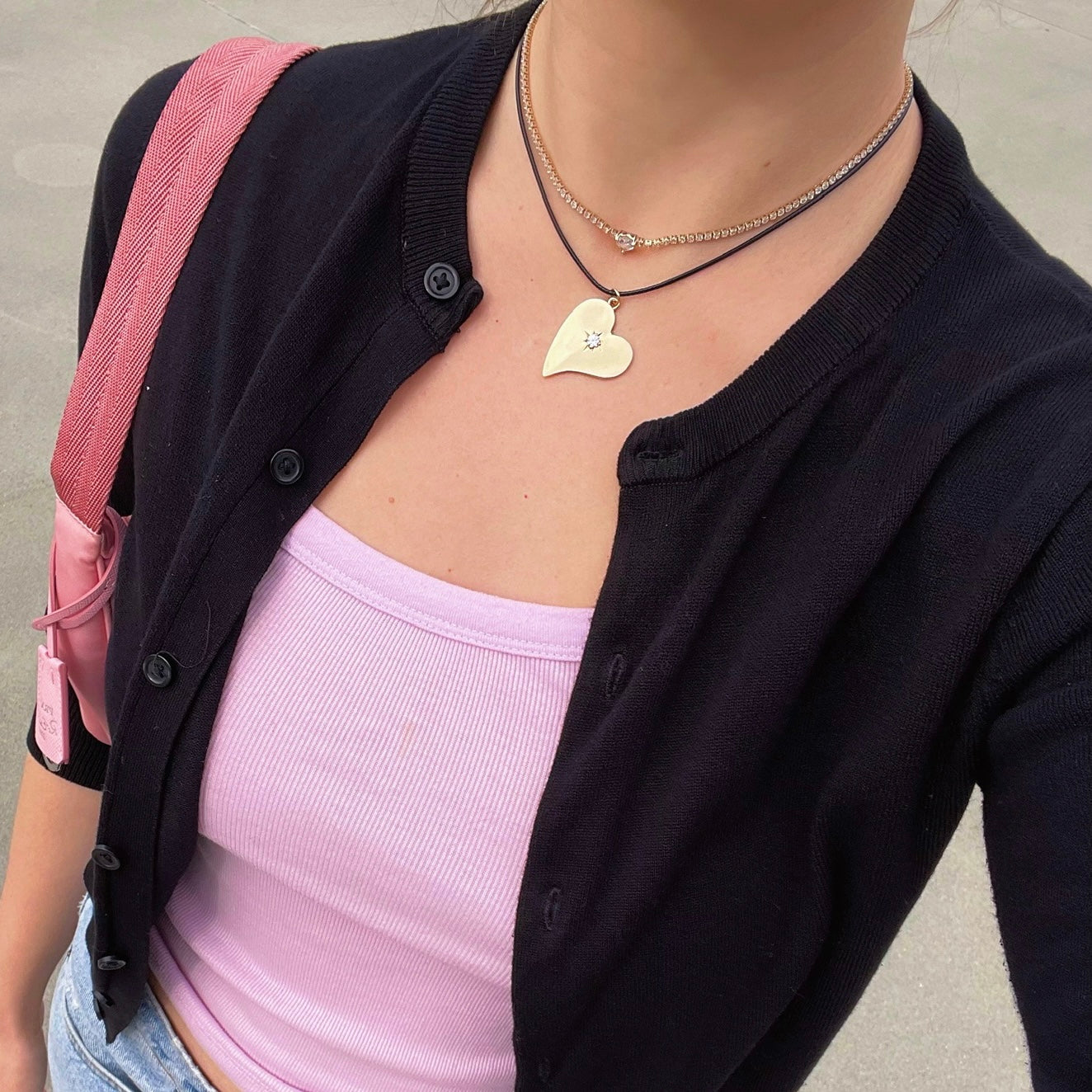 Falling For You Cord Choker