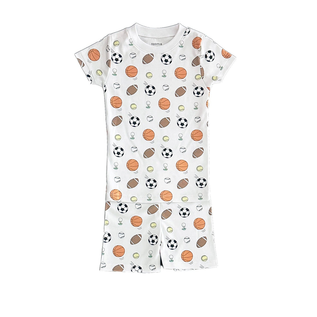 Two Piece Pj SS/shorts All Sports