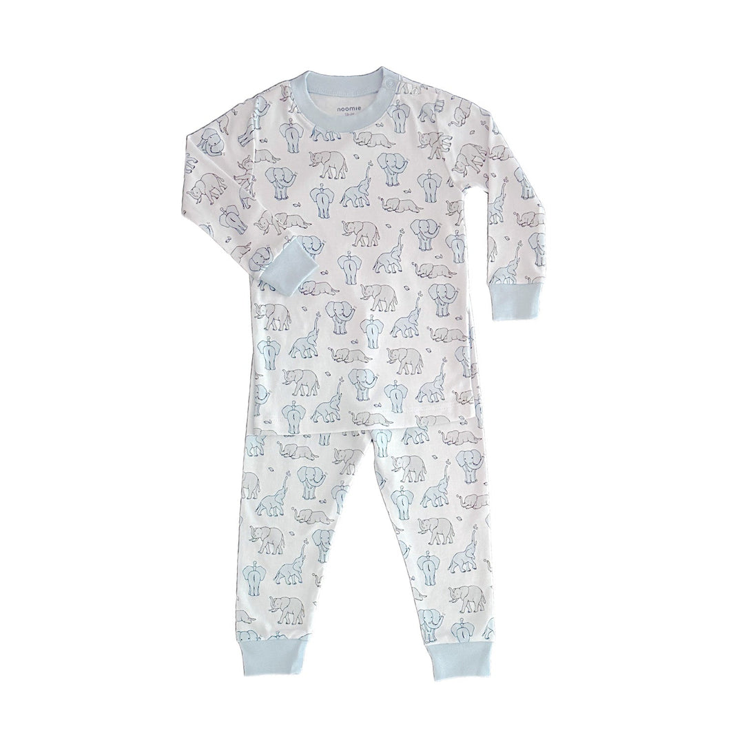 Two Piece PJ Elephants