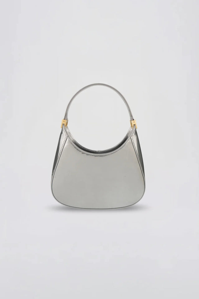 Mini Sau Patent Mini Bag - Charcoal