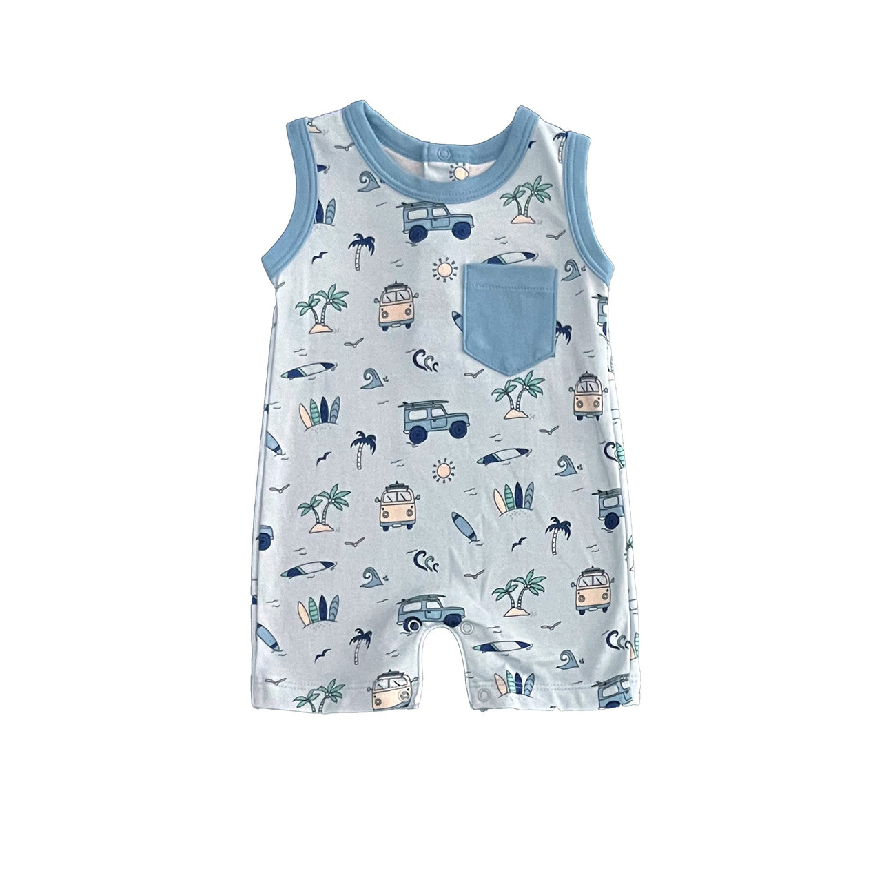 Romper Let's Go Surfing