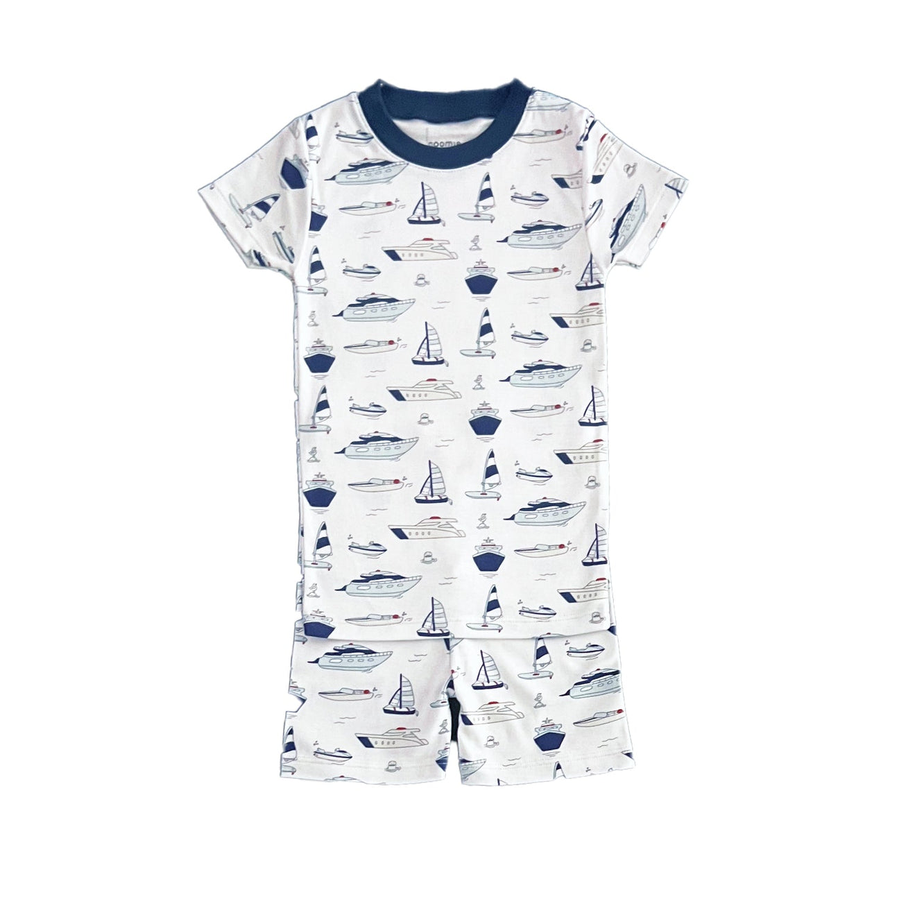 Two Piece Pj SS/shorts Yachts