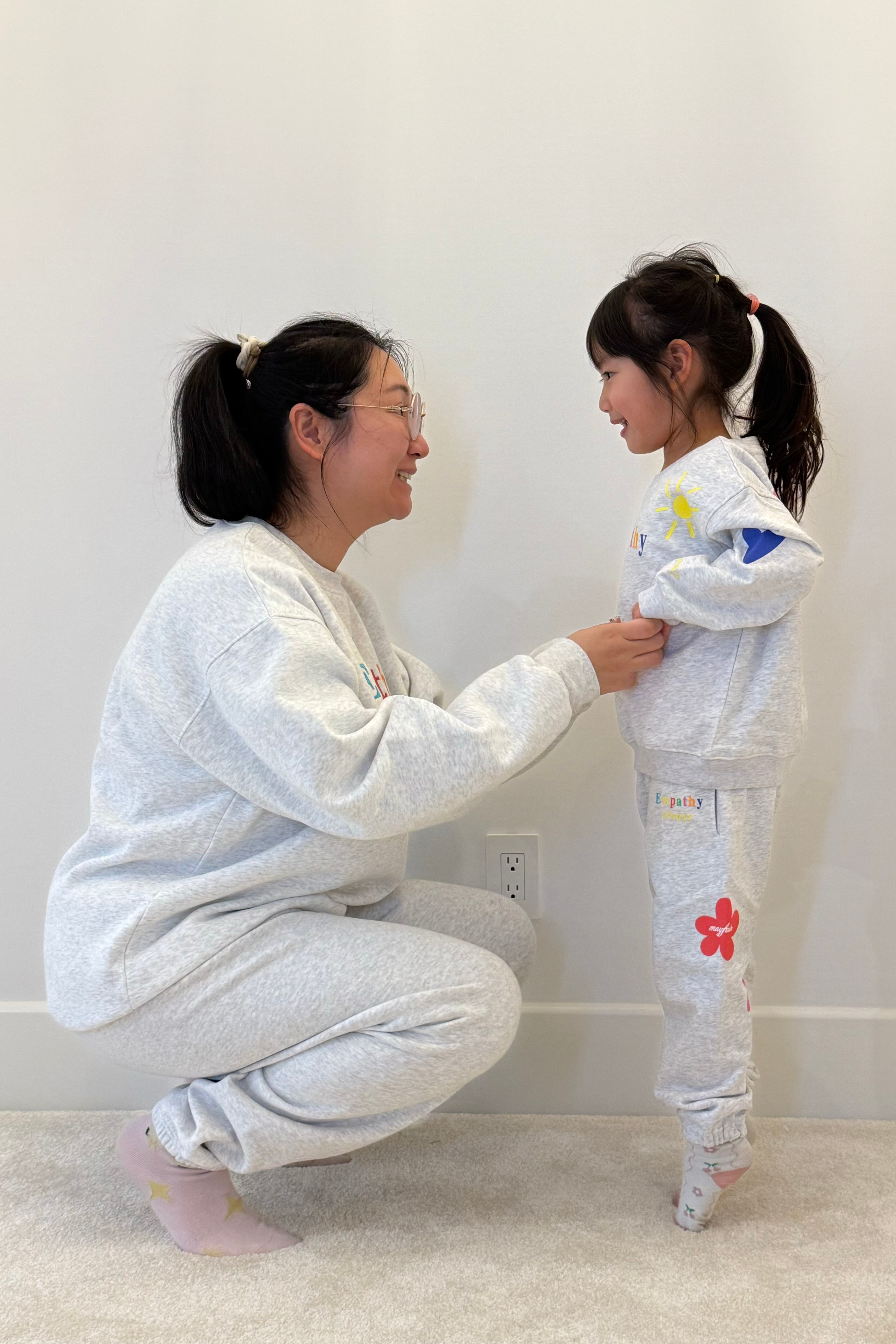 Empathy Always Mini Grey Sweatpants