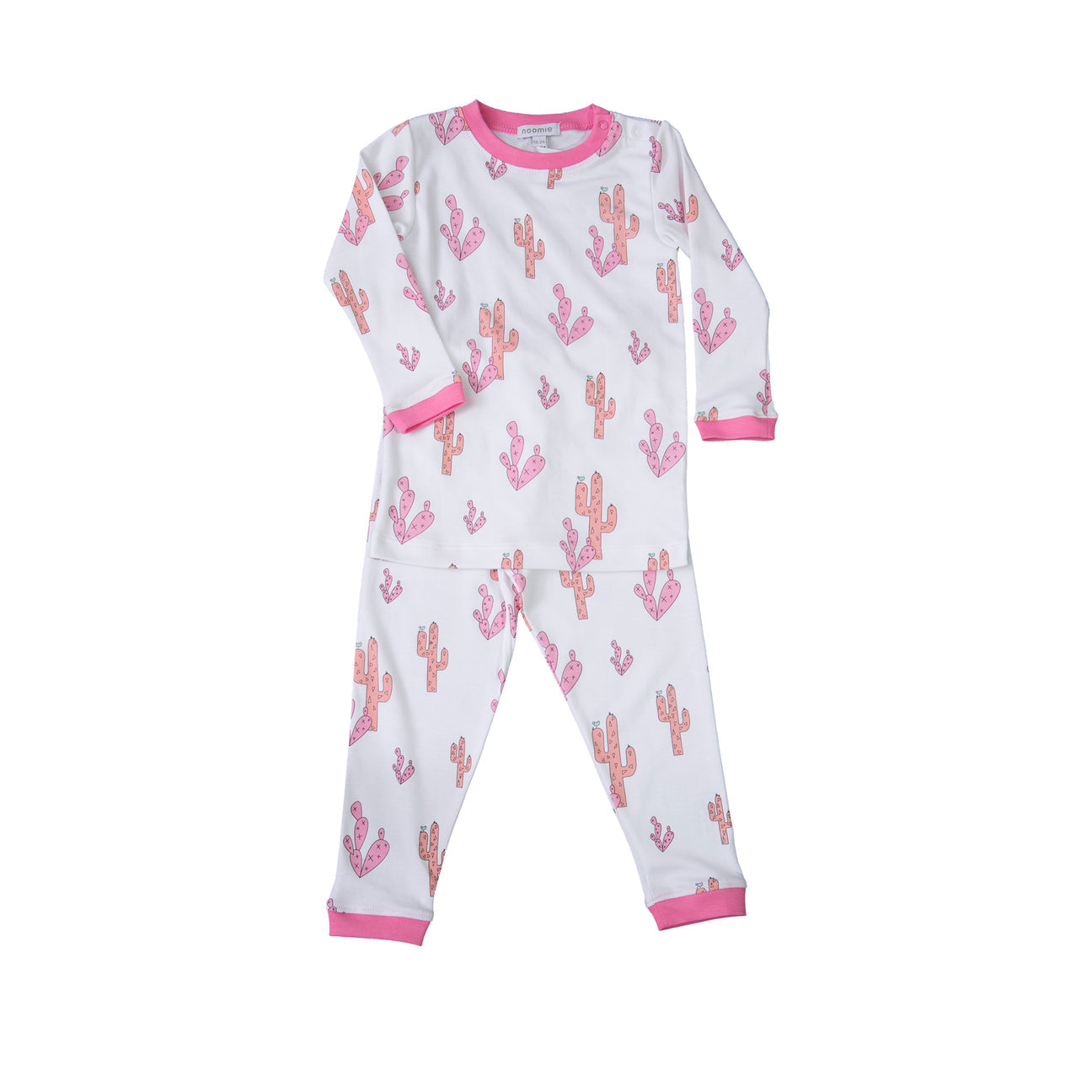 Two Piece Pj Pink Cactus