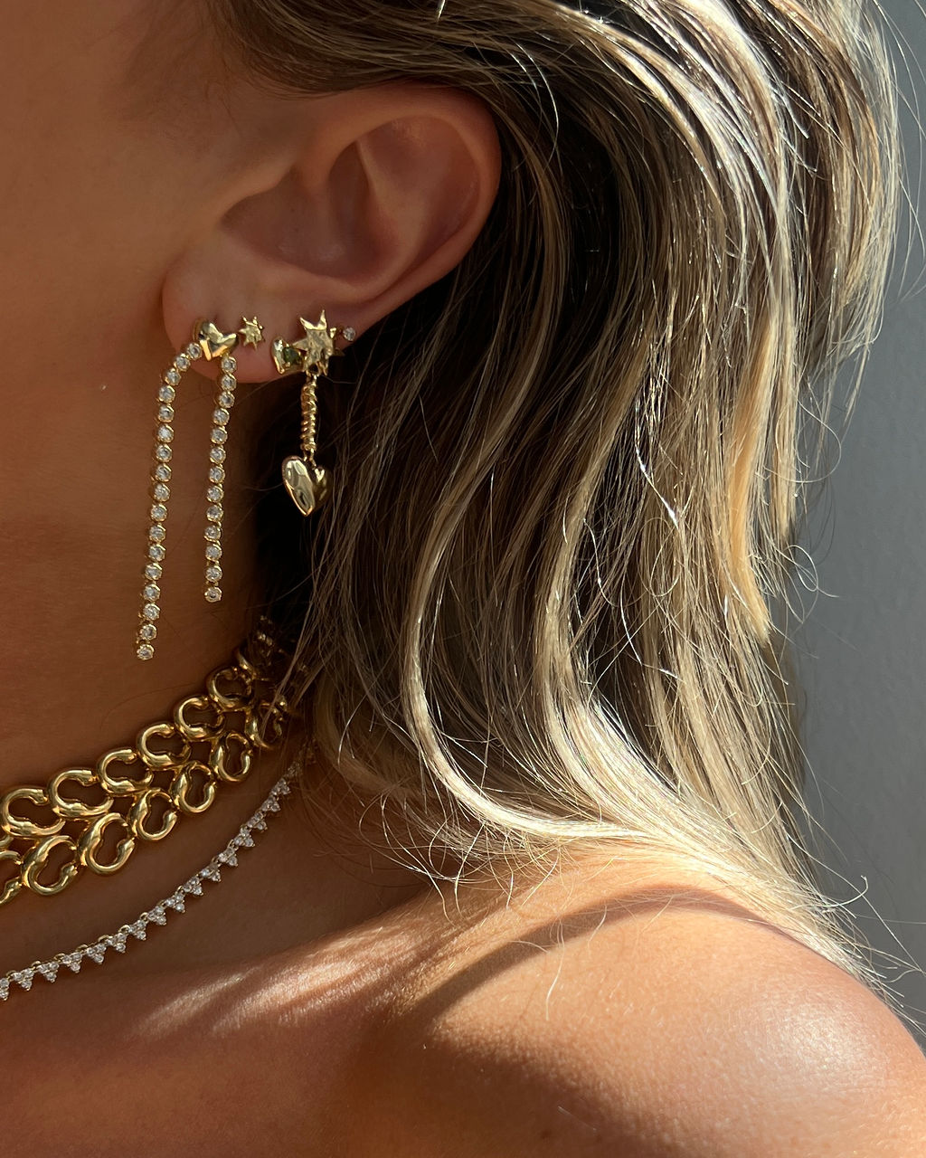 The Molten Heart Cascading Studs