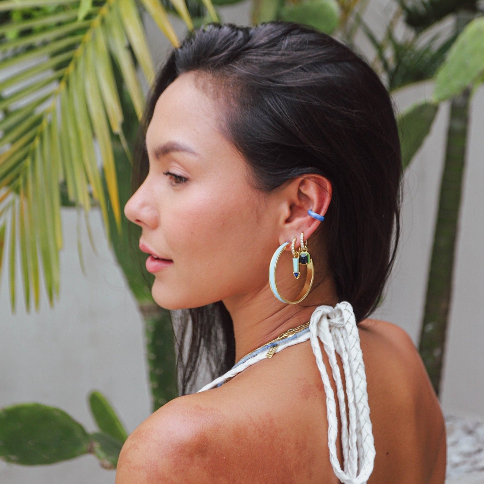 The Royal Earrings (Blue)