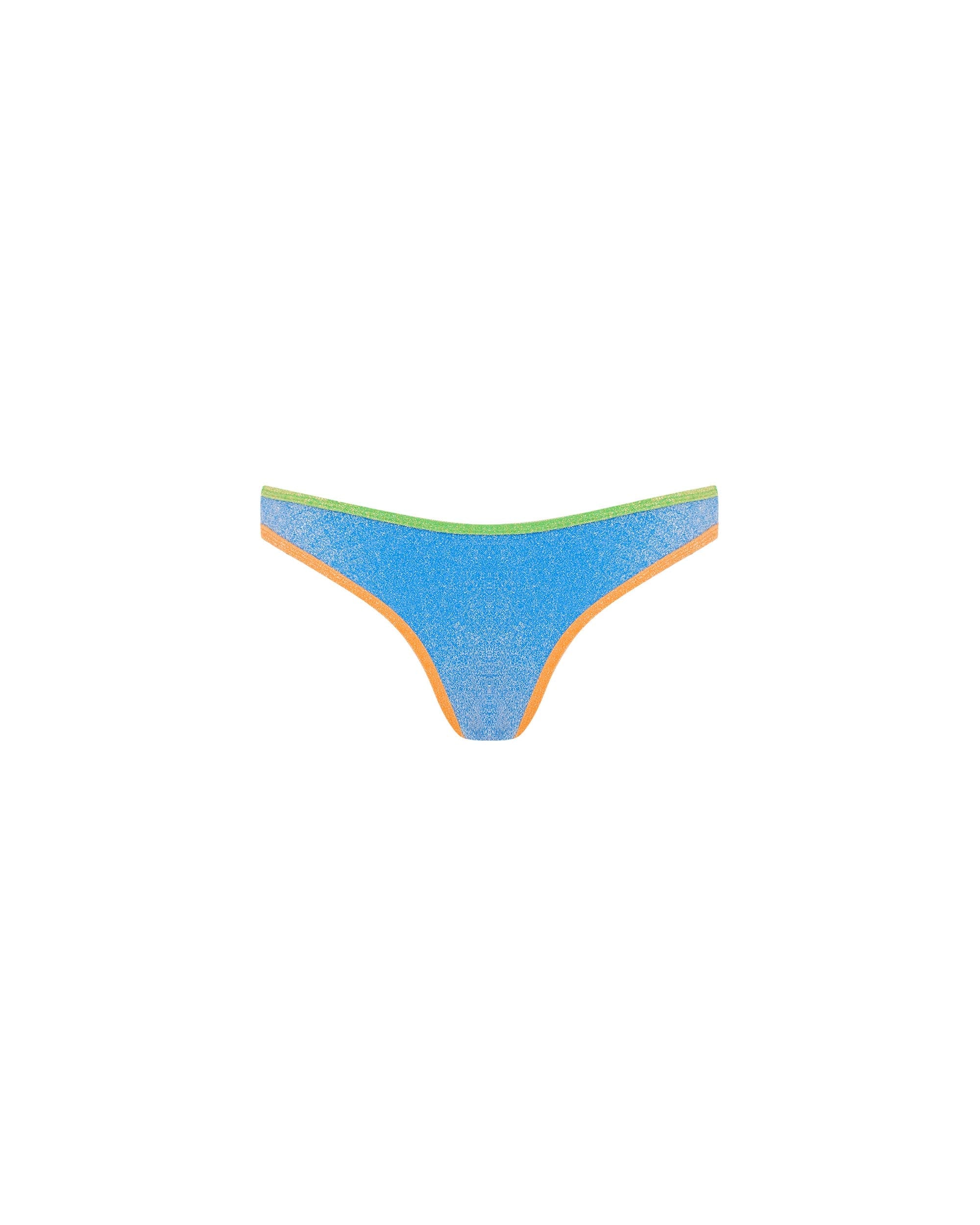 Studio image of the 90s duo pant in Abyss, featuring its cheeky cut. 