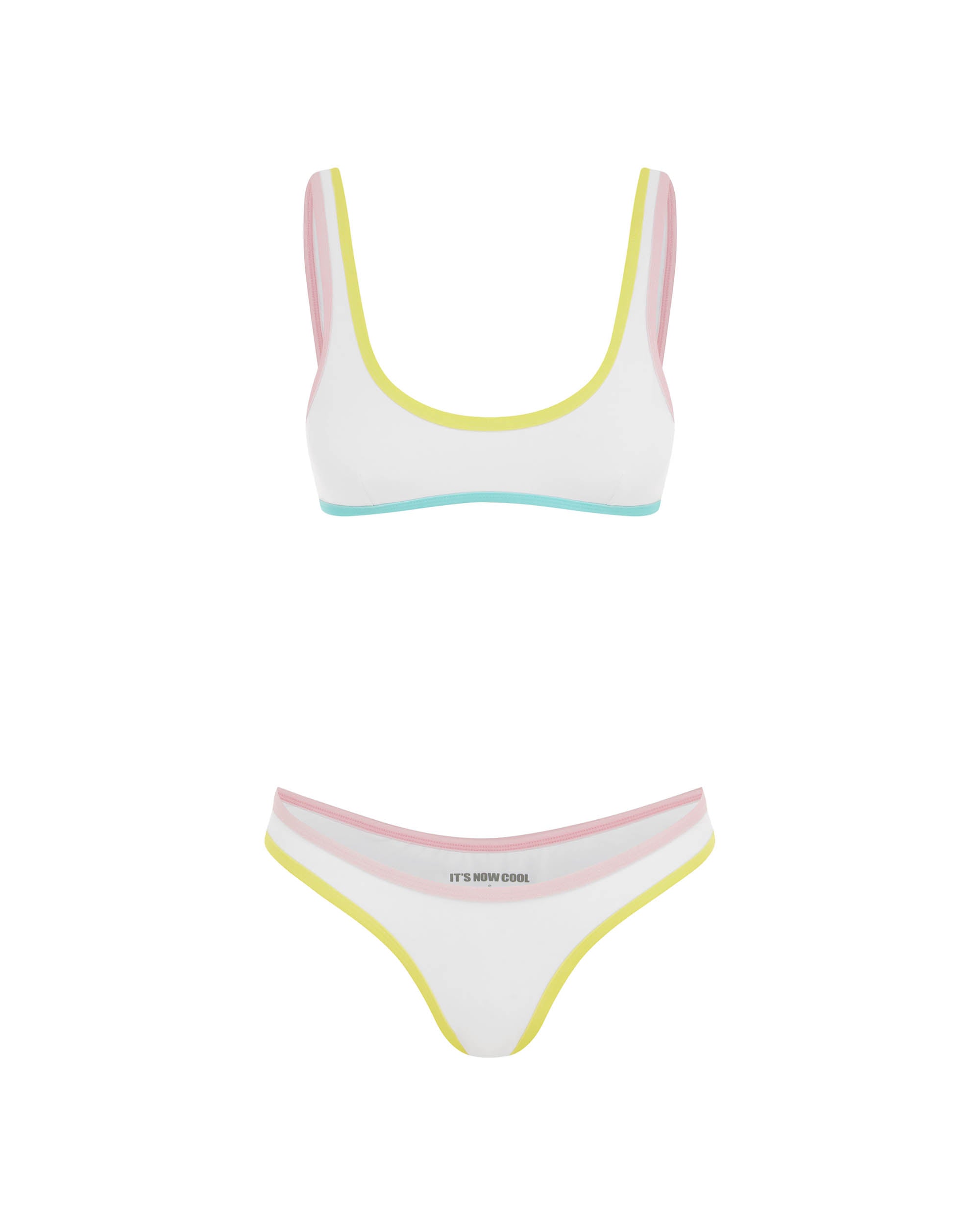 Studio image of the front of the 90s Duo Pant - Malibu. 