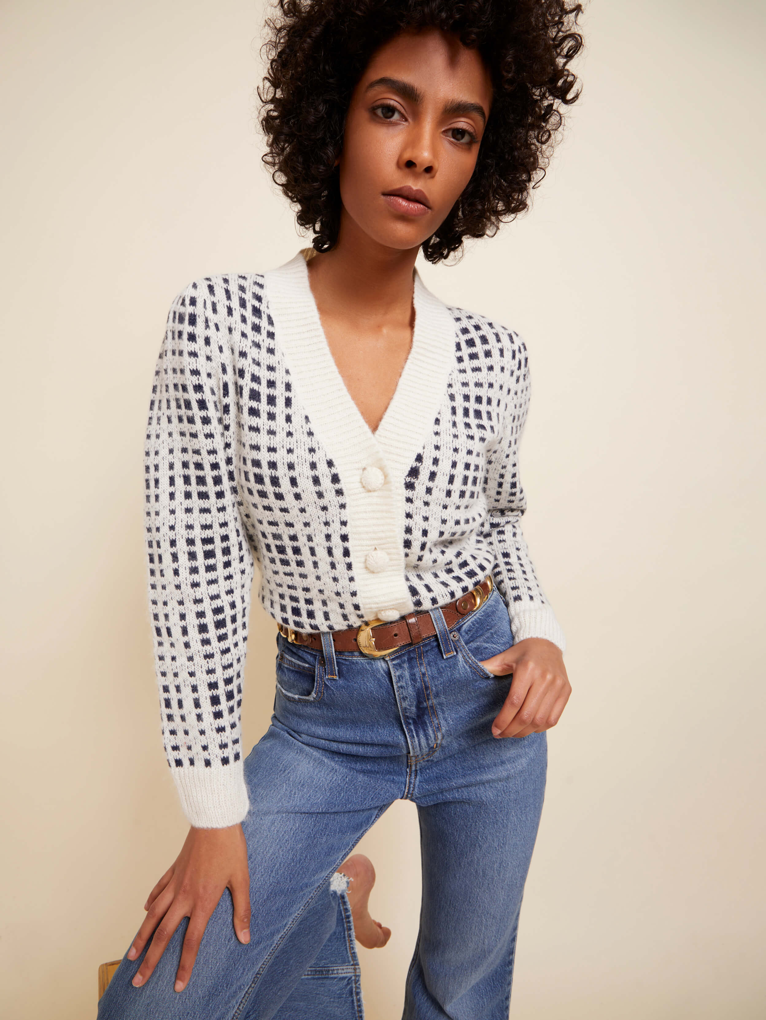 NATION LTD Inez Femme Cardigan