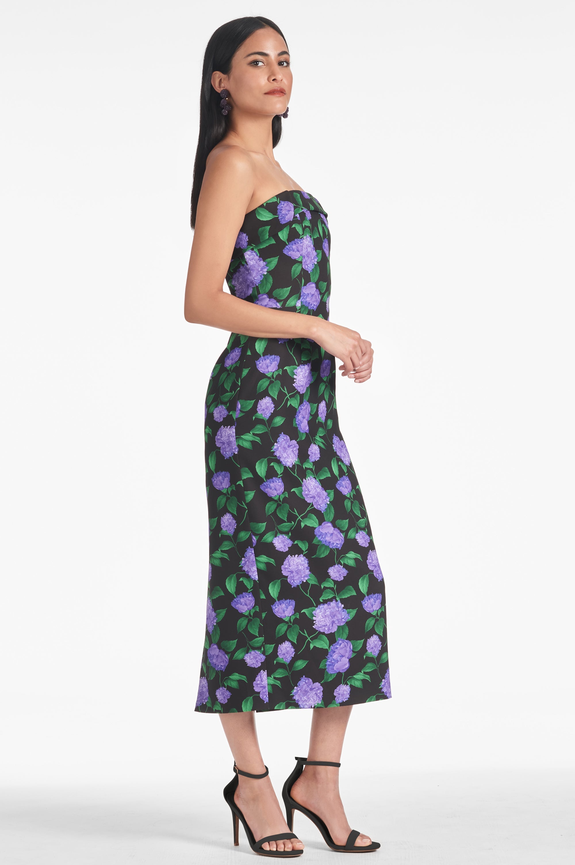 Isa Dress - Violet Garden - Final Sale