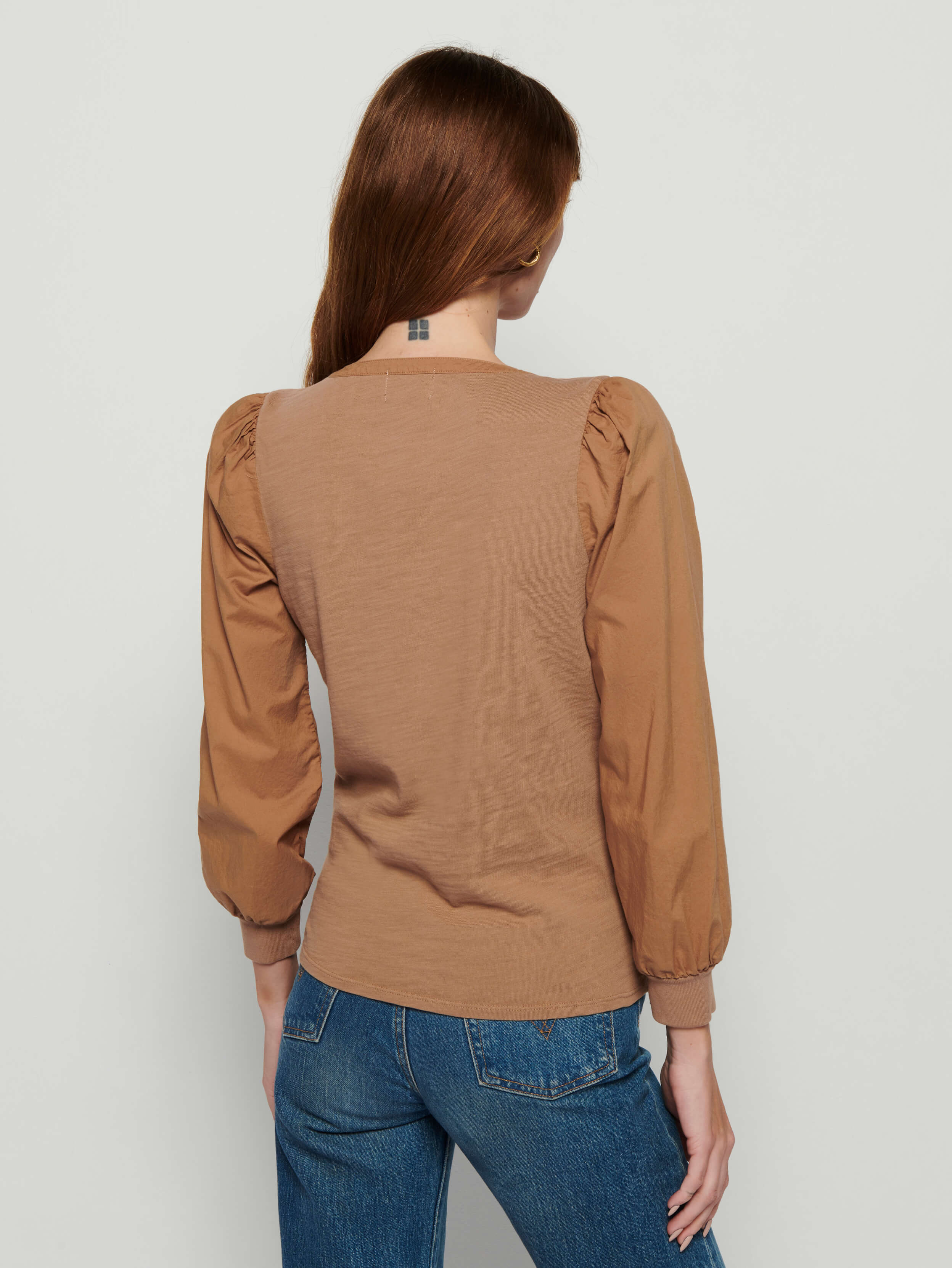 NATION LTD Ivy Feminine Snap Henley