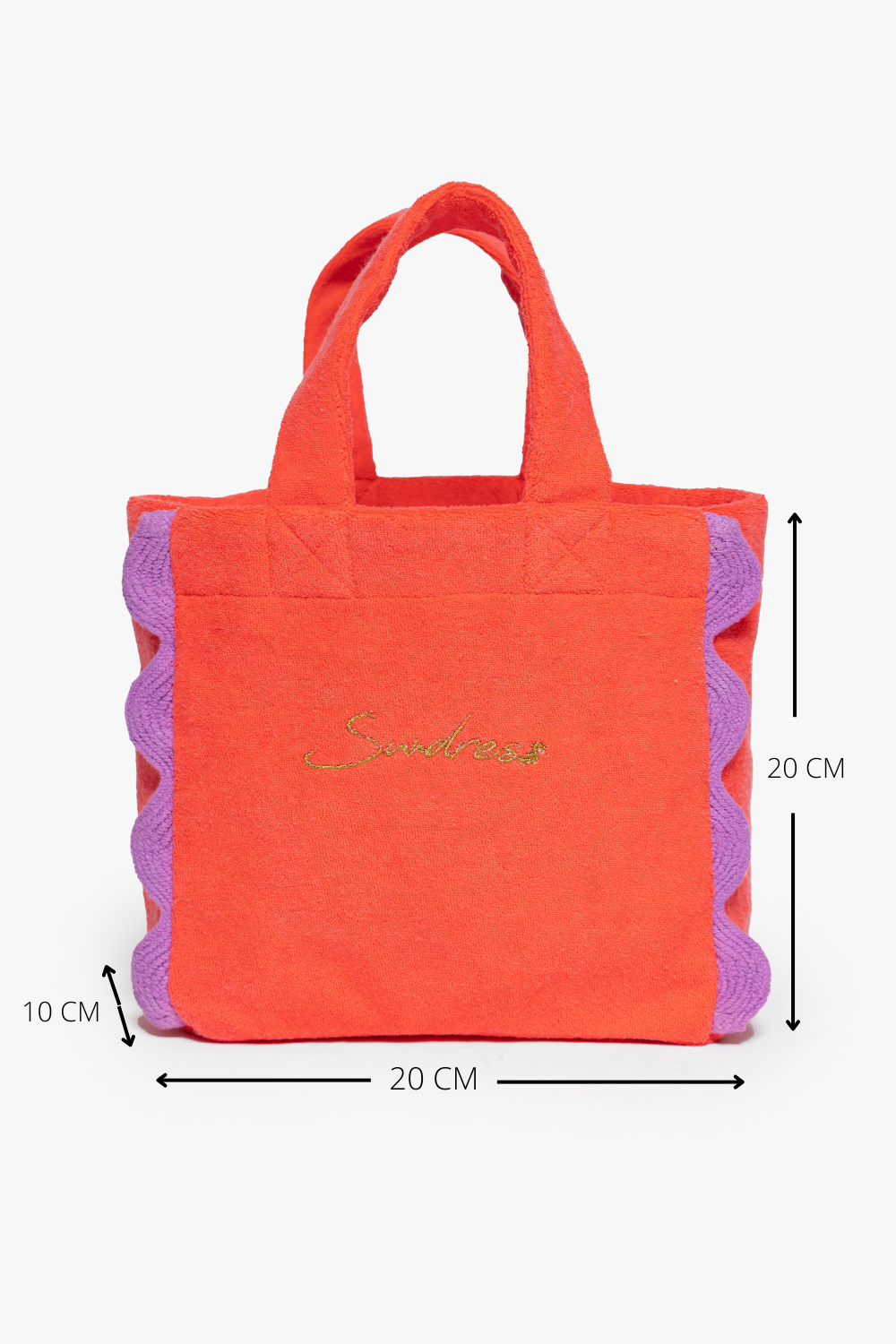 JORDAN BAG TERRY NEON CORAL