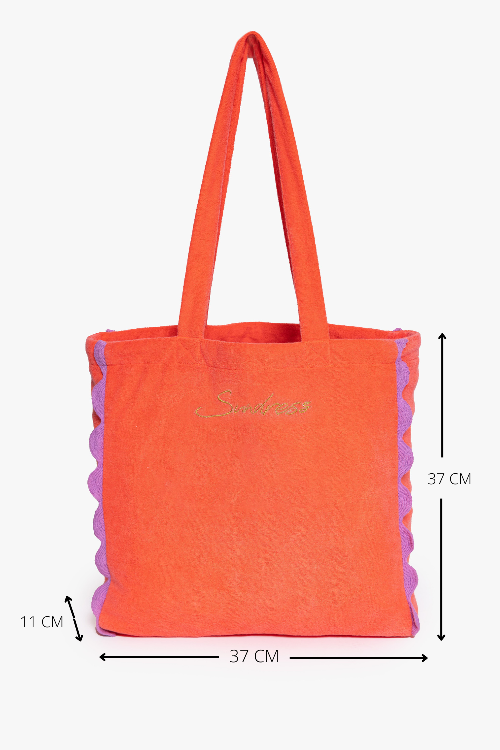 BASTIAN BAG TERRY NEON CORAL