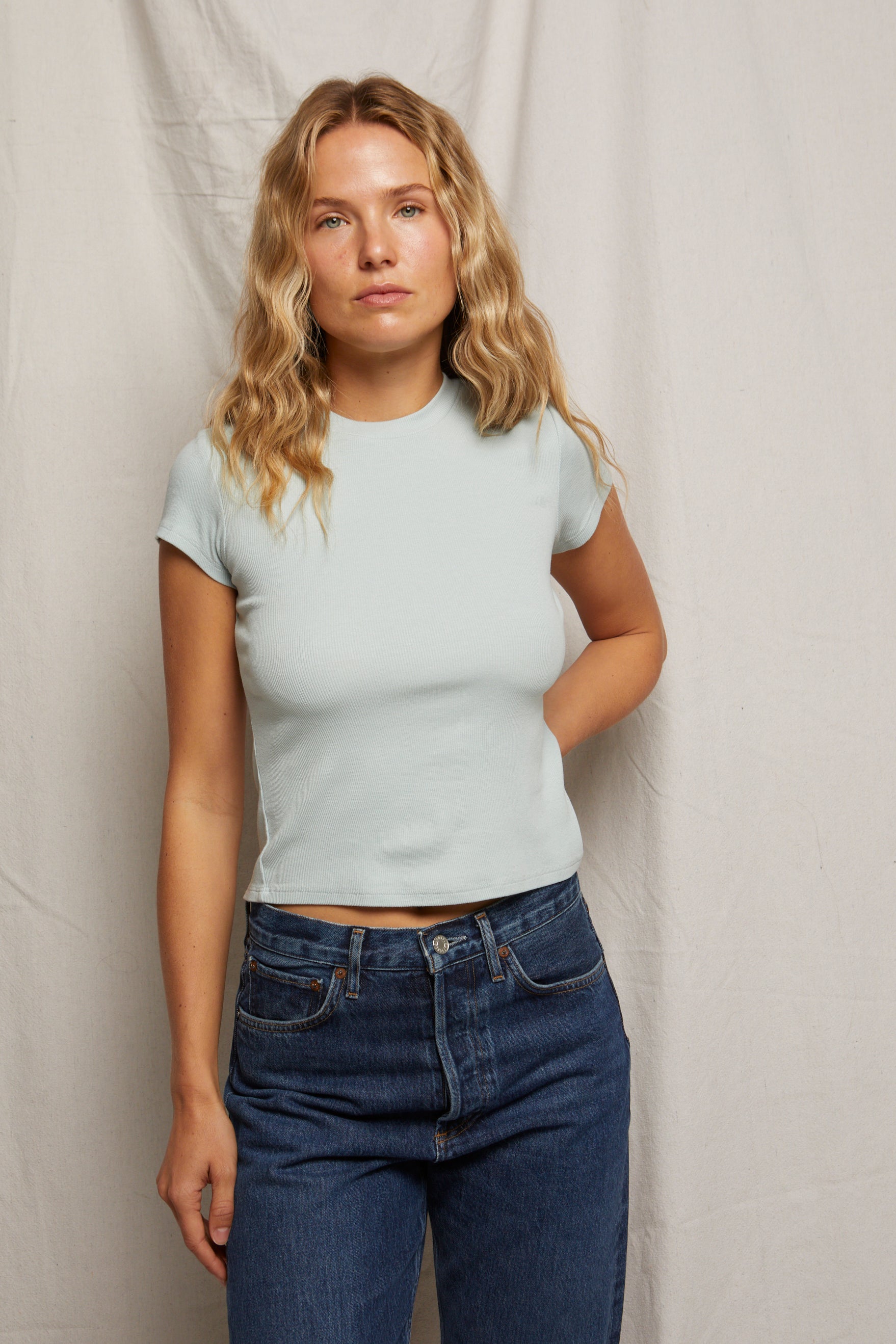 T08 -  Jude - Ribbed Baby Tee