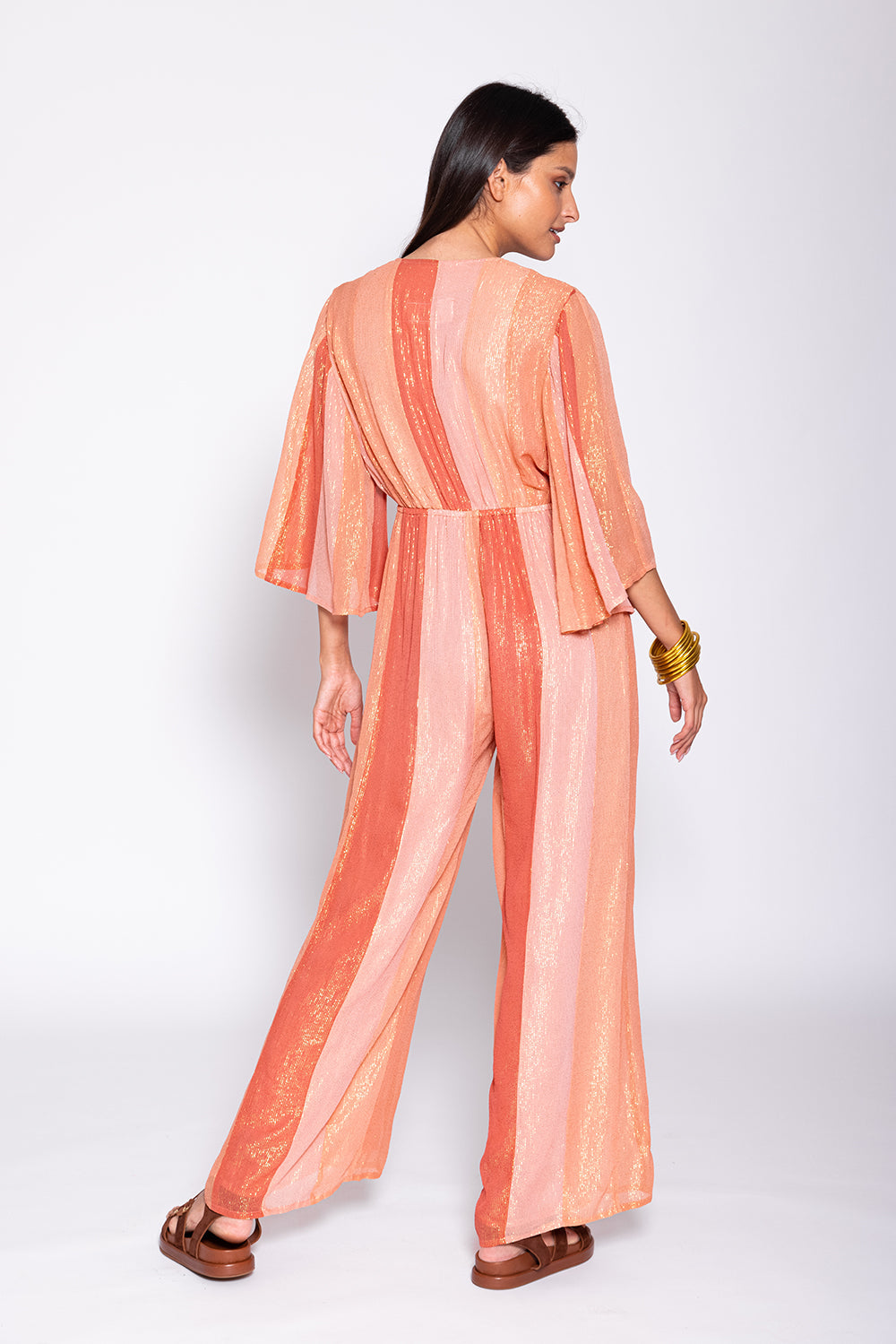 JULIANA JUMPSUIT MARBELLA MIX TERRACOTTA