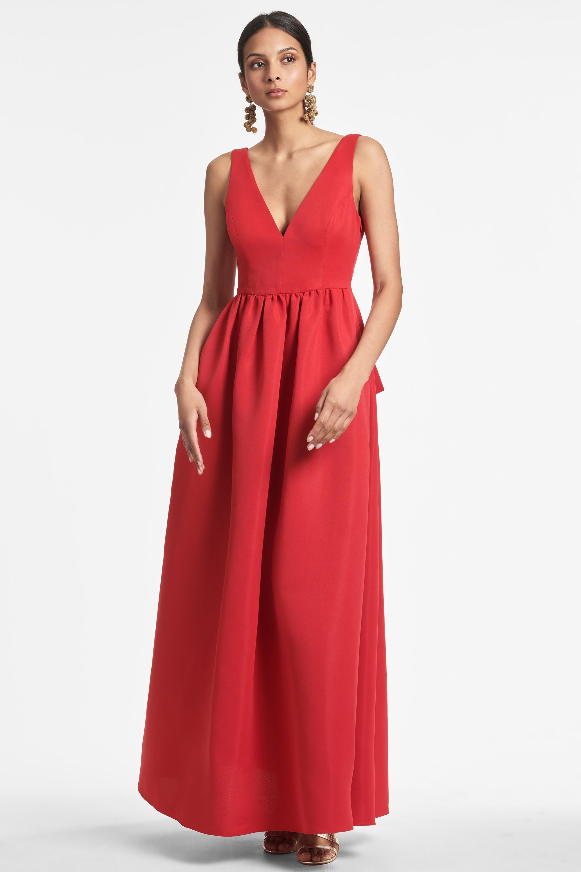 Katrina Gown - Cherry Red - Final Sale