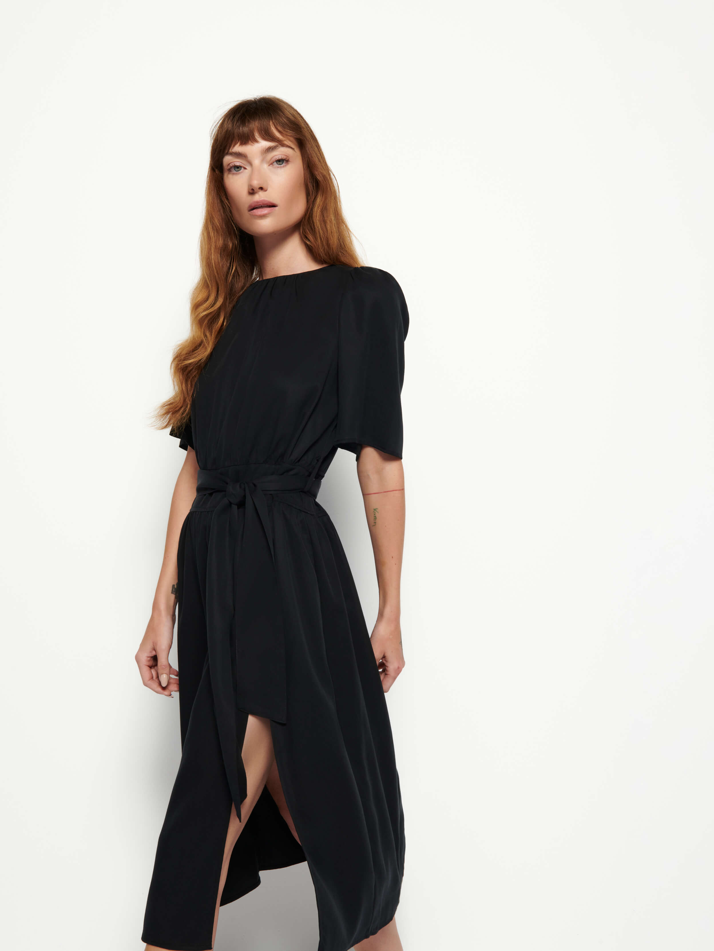 NATION LTD Kavya Bell Sleeve Dress