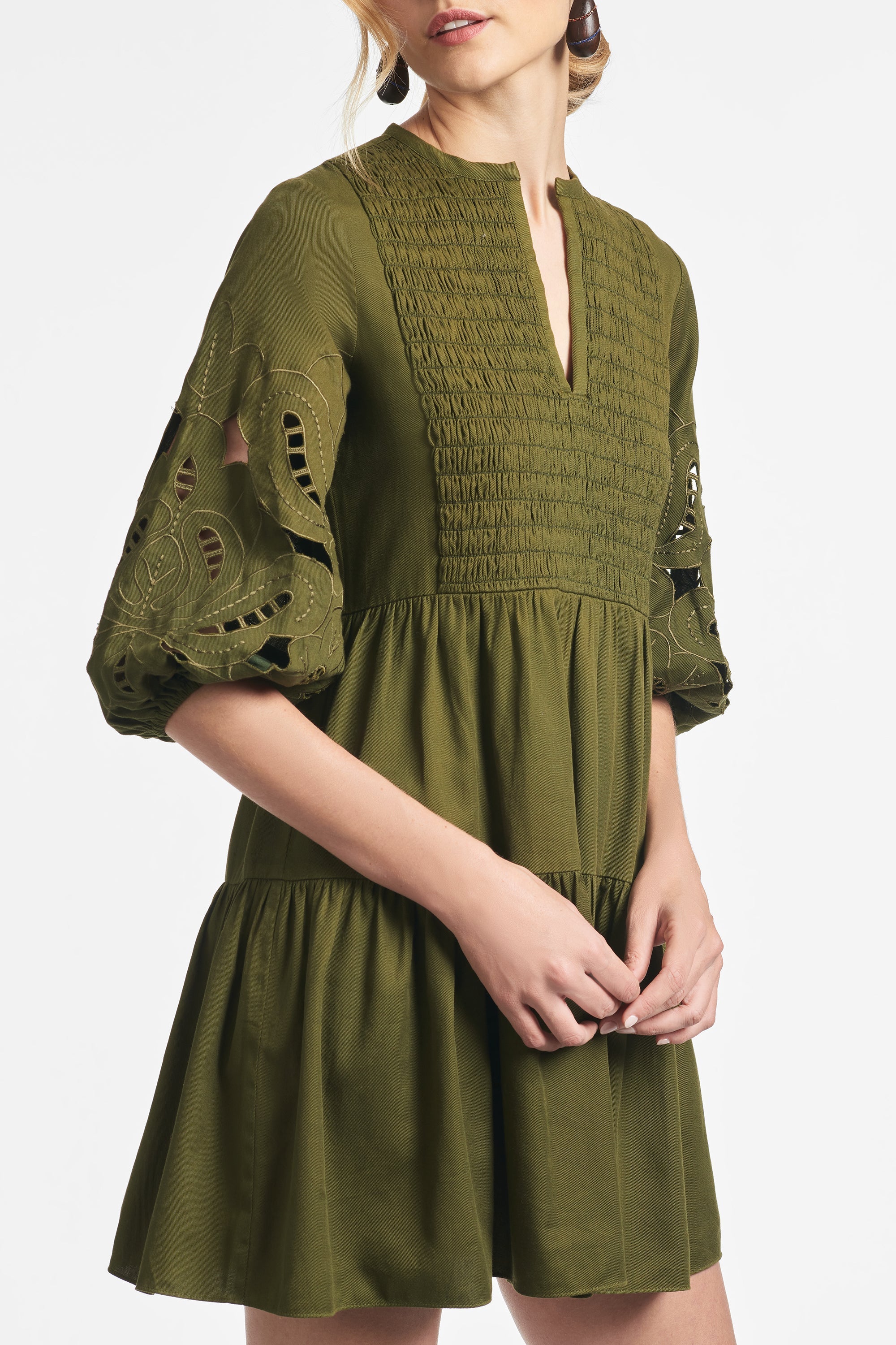 Kendall Dress - Olive - Final Sale