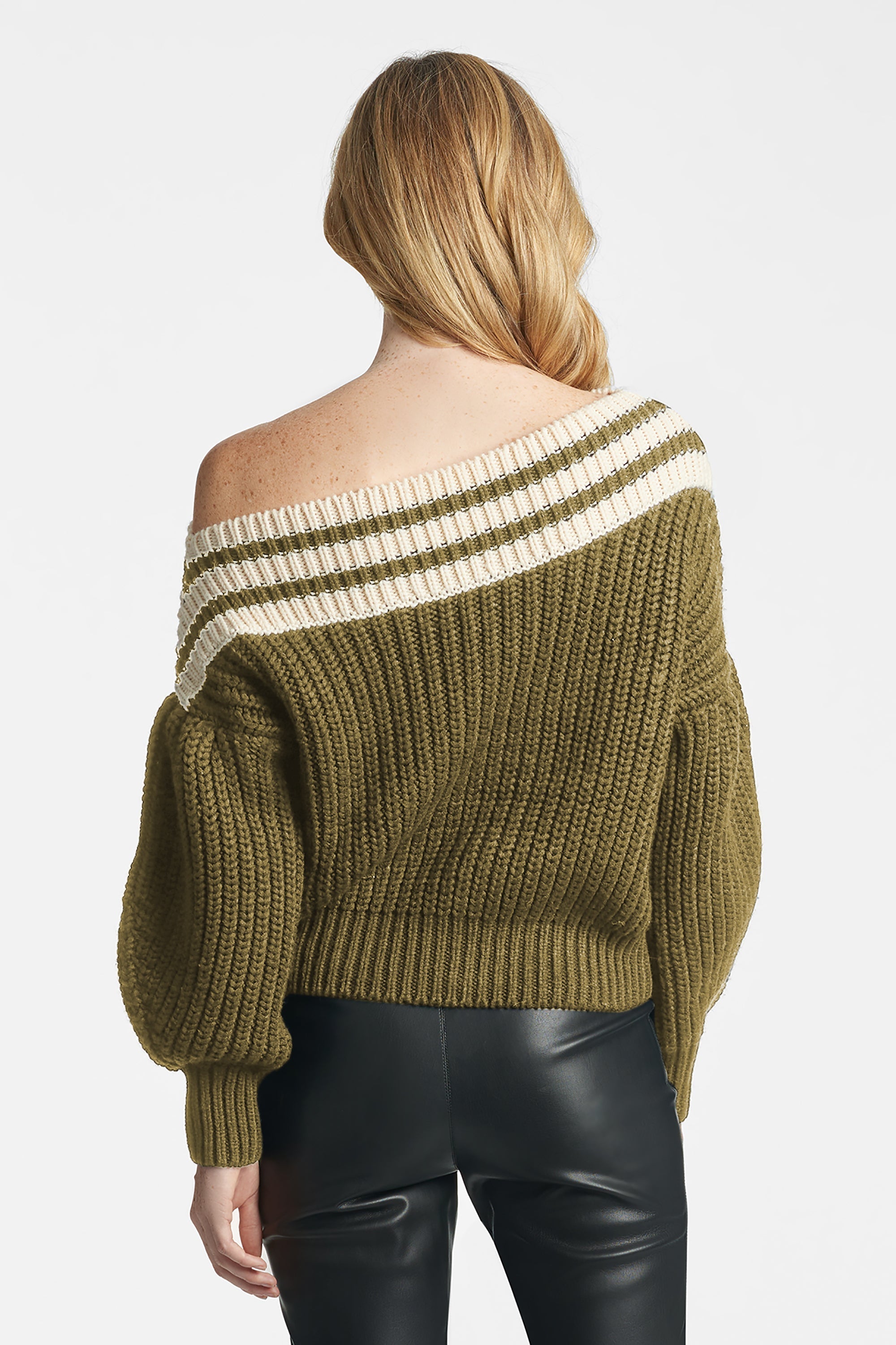 Kit Knit - Olive/Ivory - Final Sale