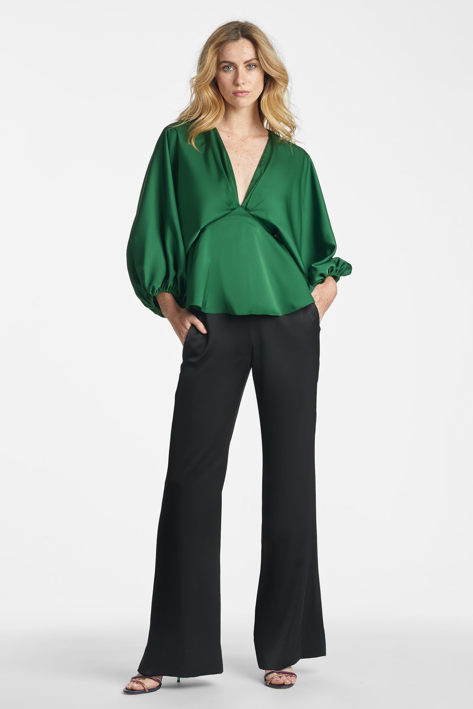 Keirsten Top - Emerald - Final Sale