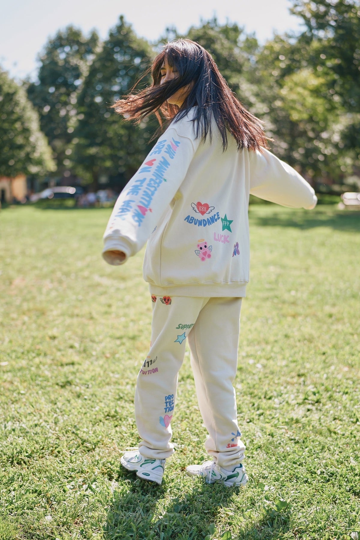 Mayfair x @iscreamcolour Angel Numbers Cloud Crewneck