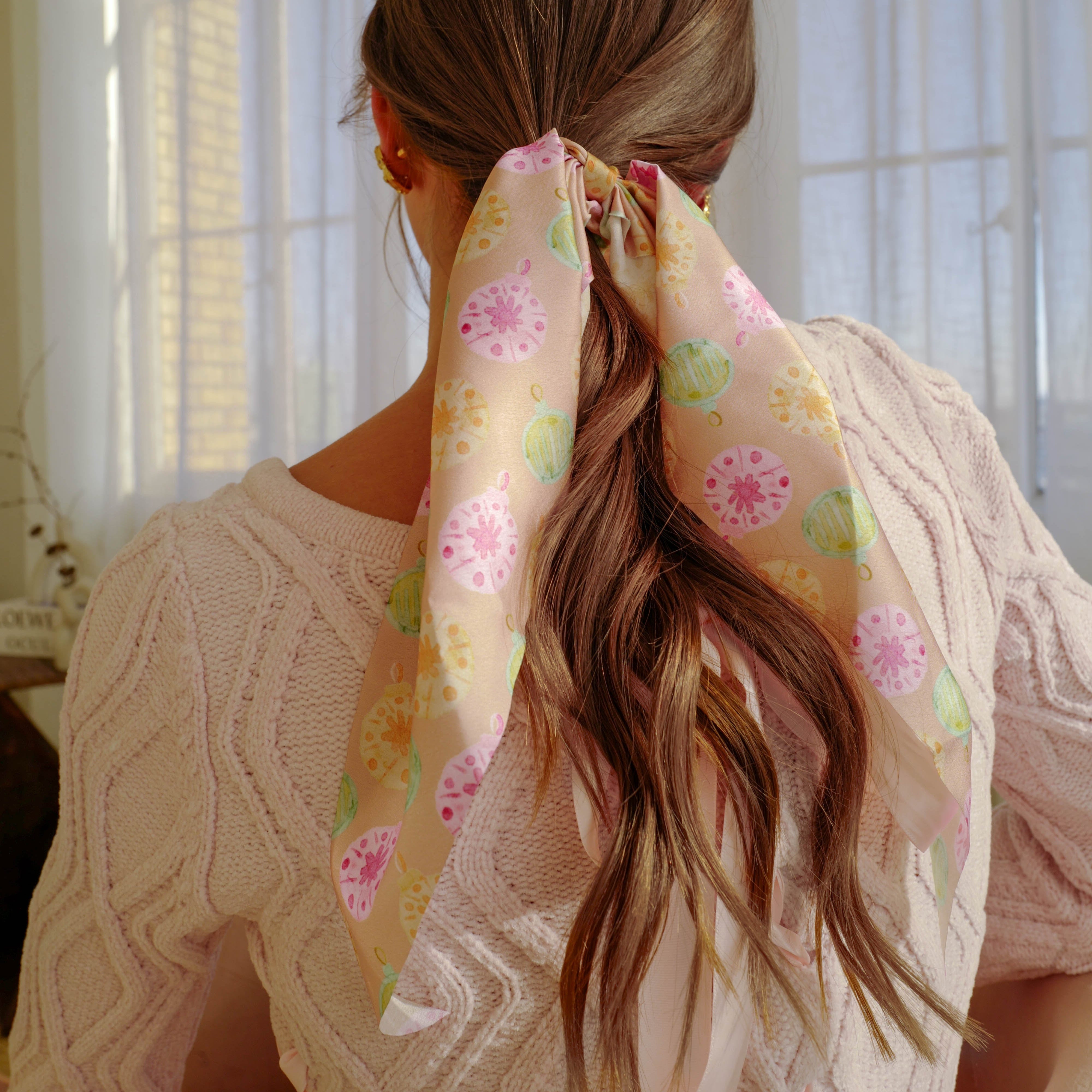 Ornament Hair Scarf Set (2)