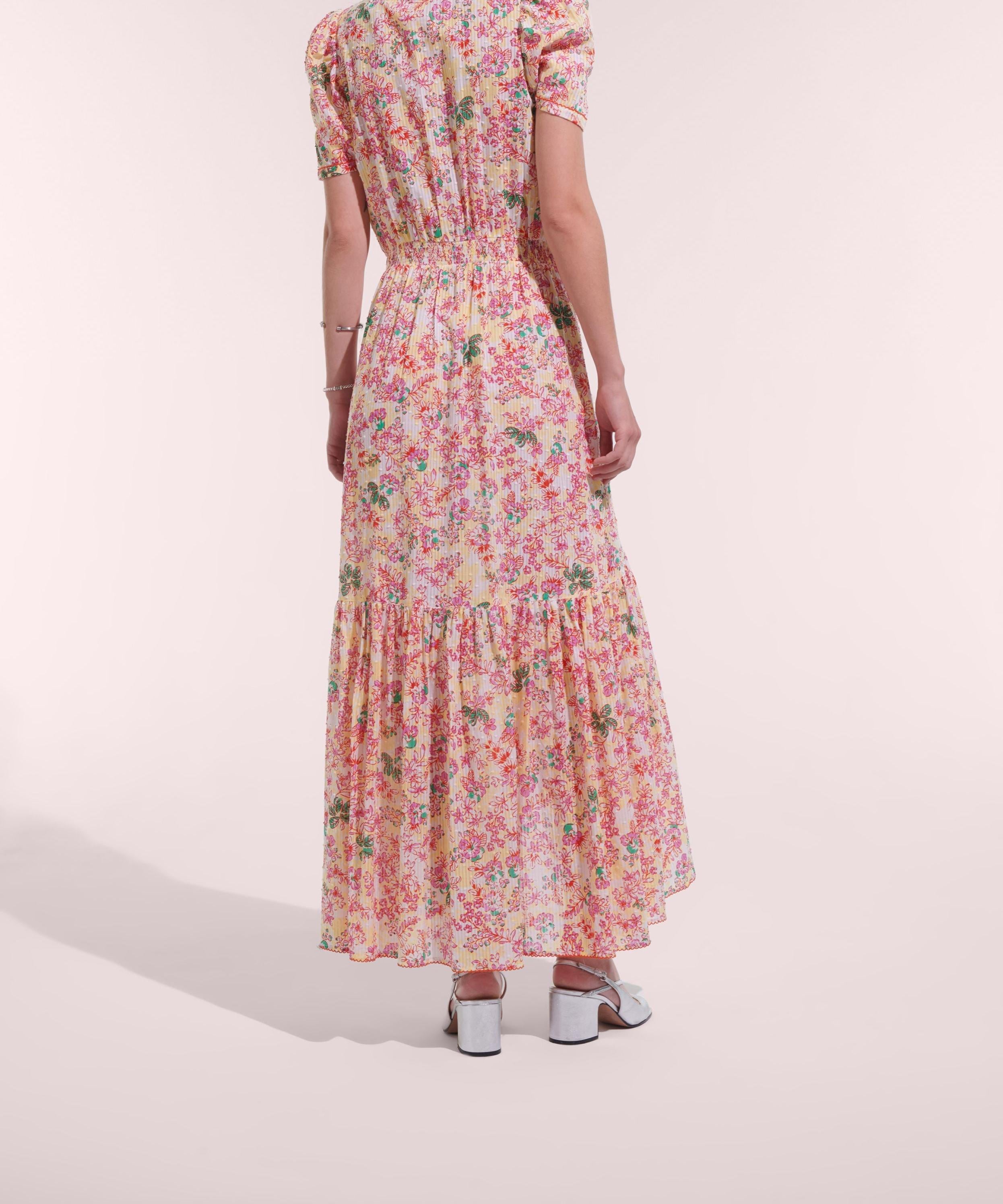 Long Dress Baba - Yellow Sweet Liberty