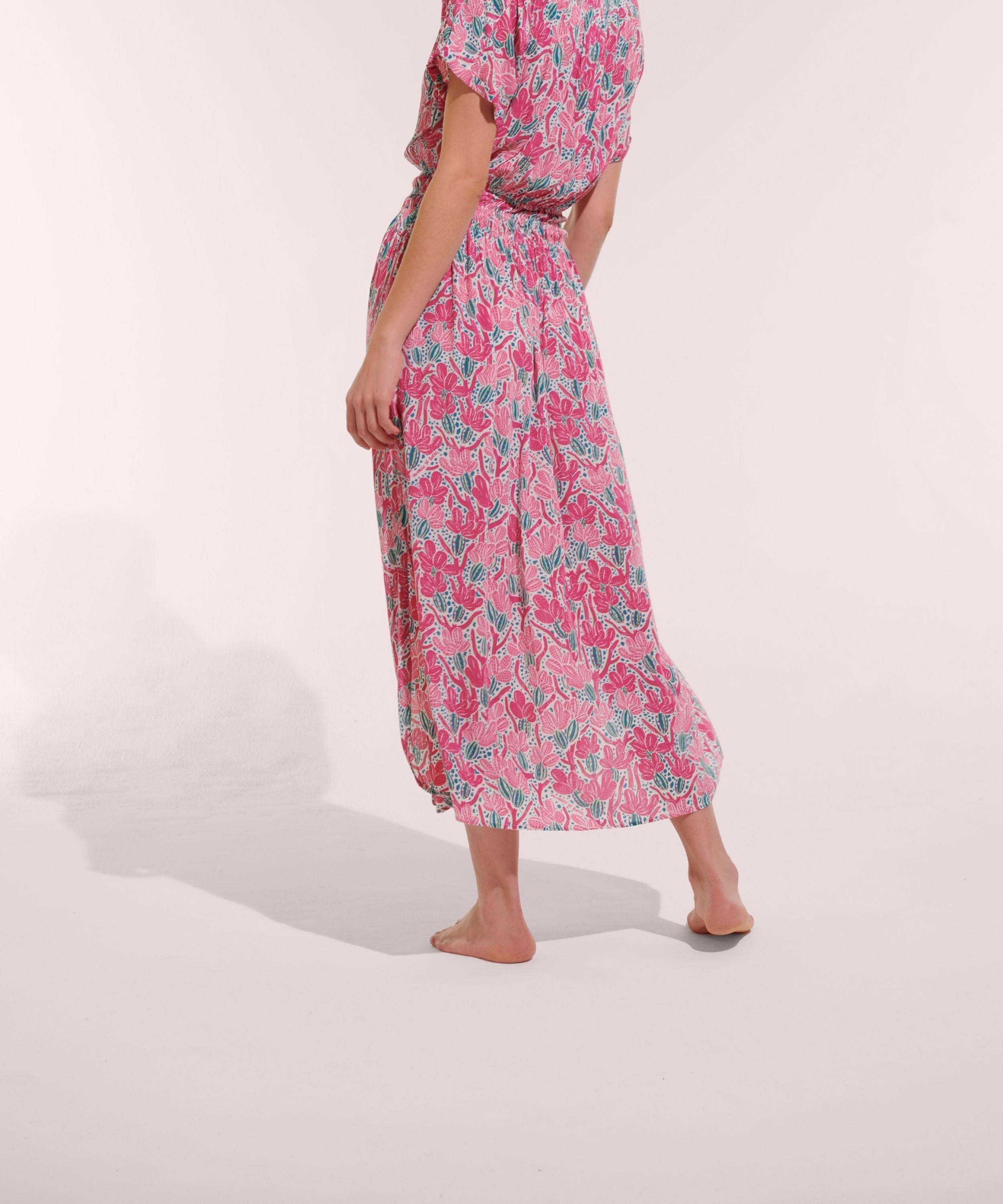 Long Dress Becky - Pink Kaktus