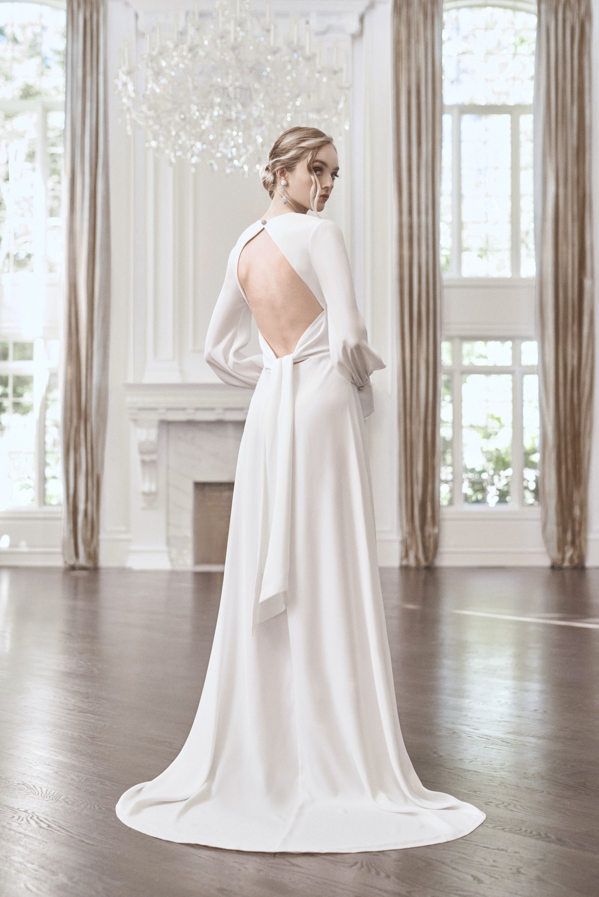 Britt Gown - Off White - Final Sale