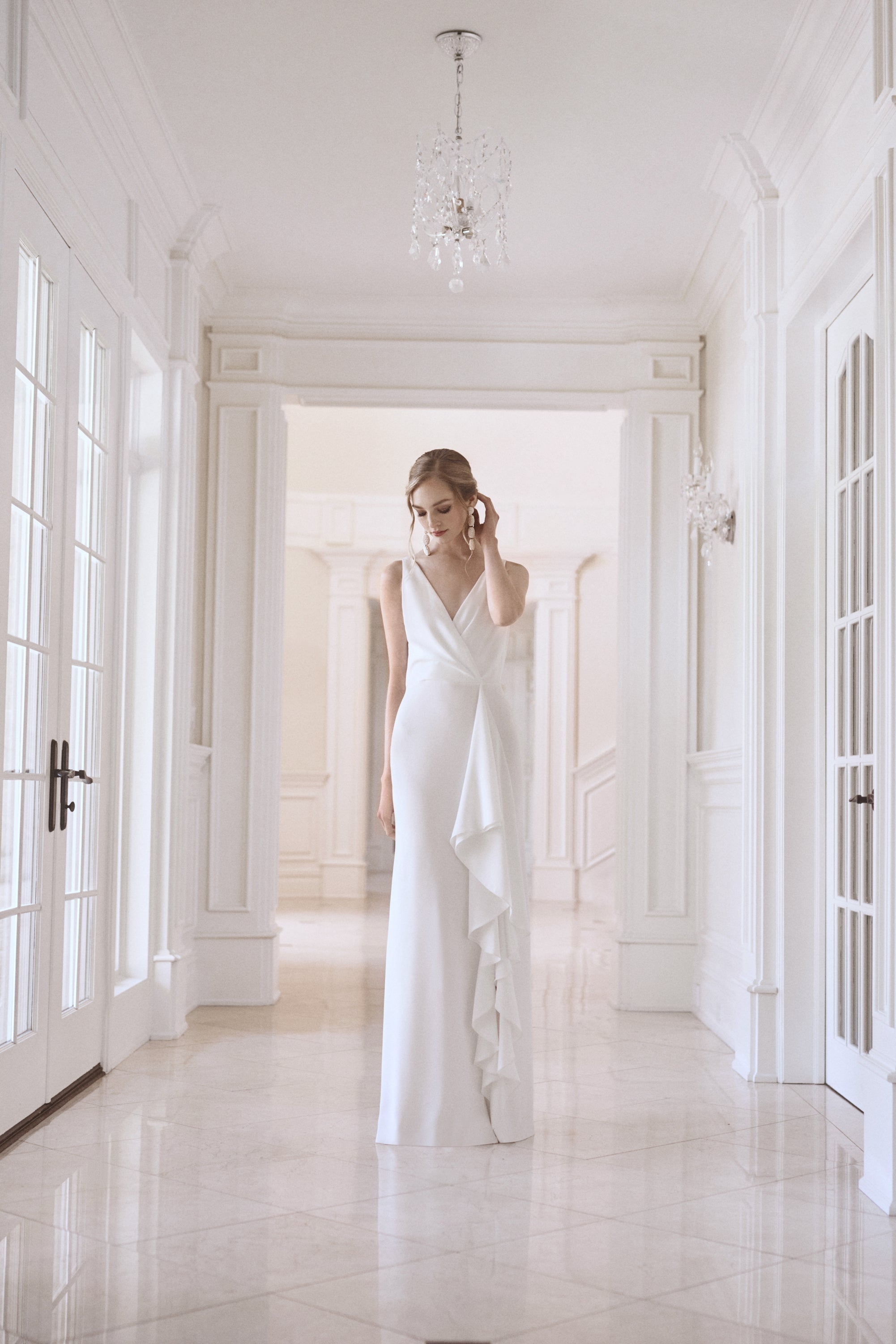 Courtney Gown - Off White - Final Sale