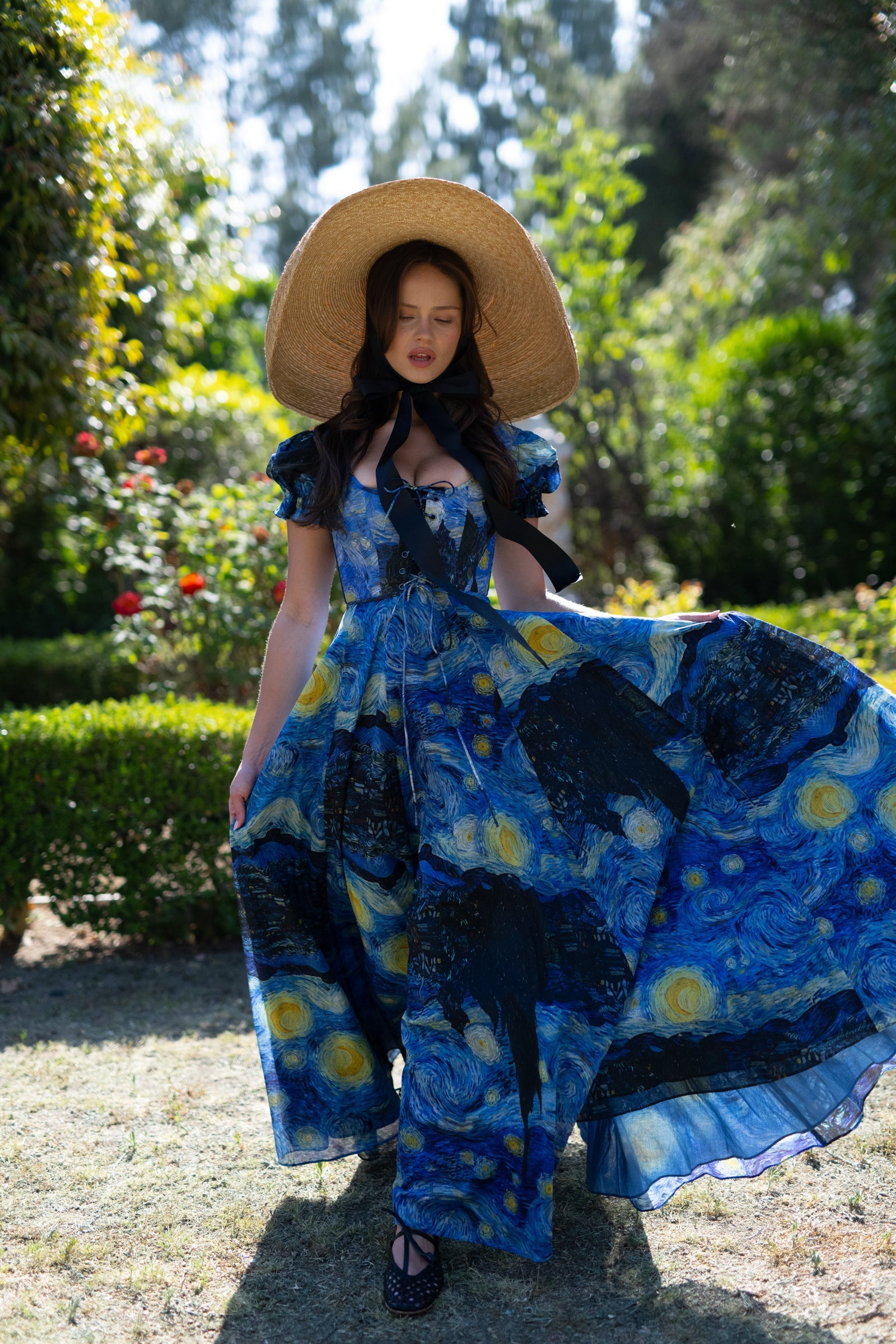 The Starry Night Garden Party Gown