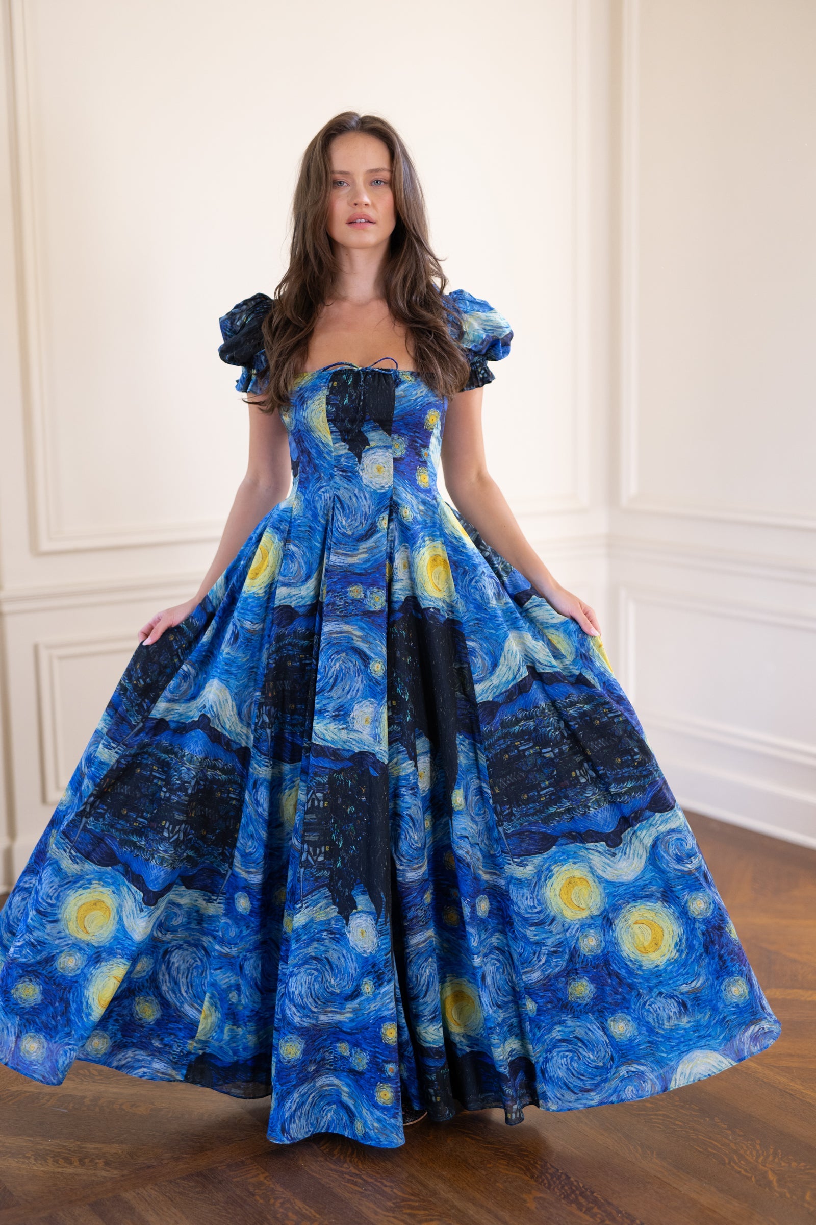 The Starry Night Garden Party Gown
