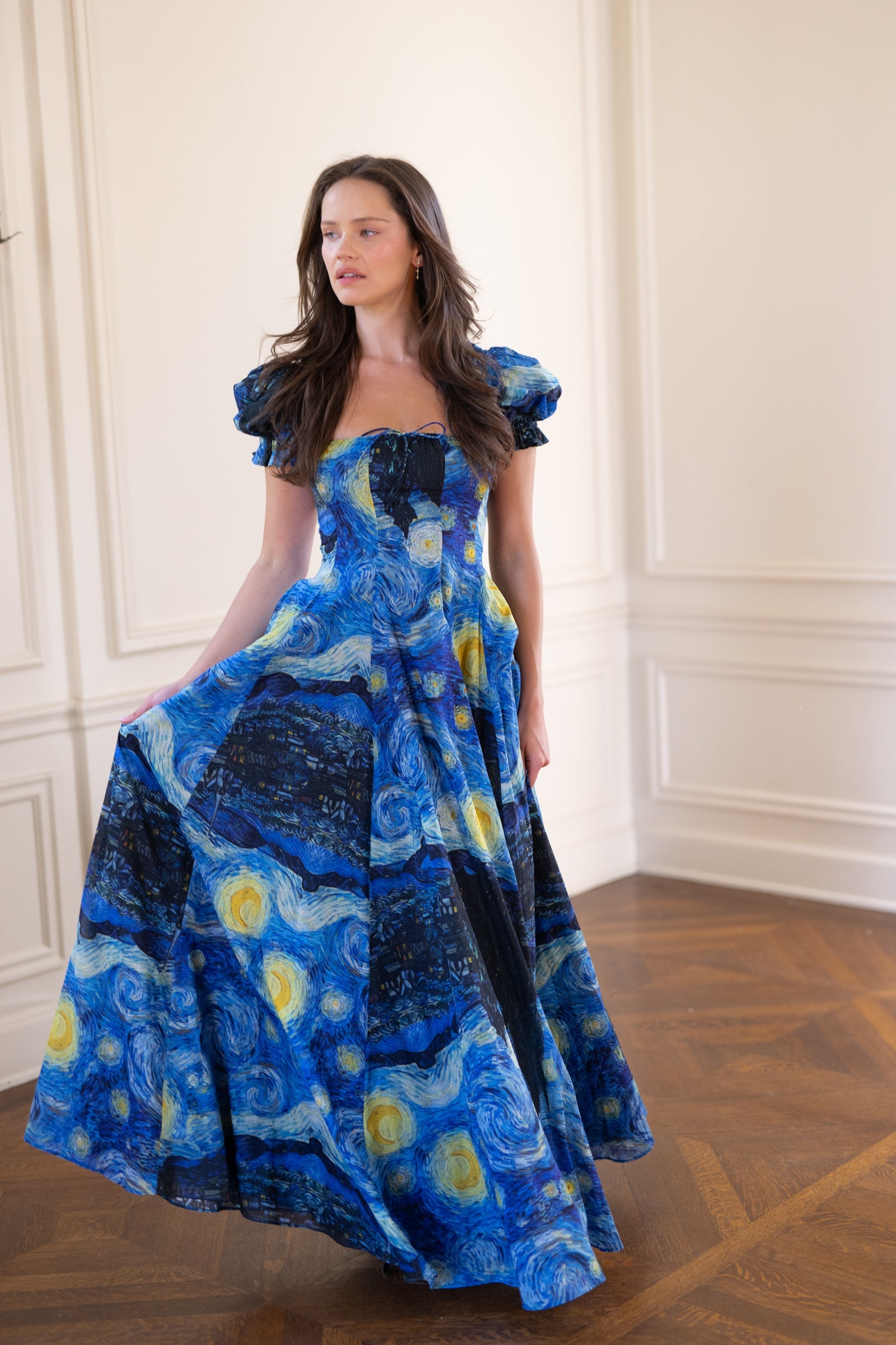 The Starry Night Garden Party Gown