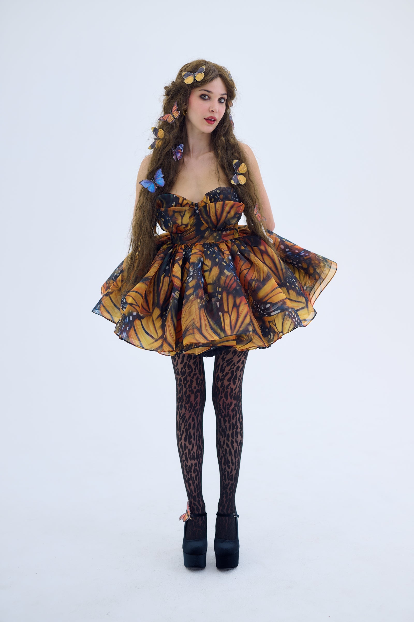 The Monarchy Party Blue Moon Dress