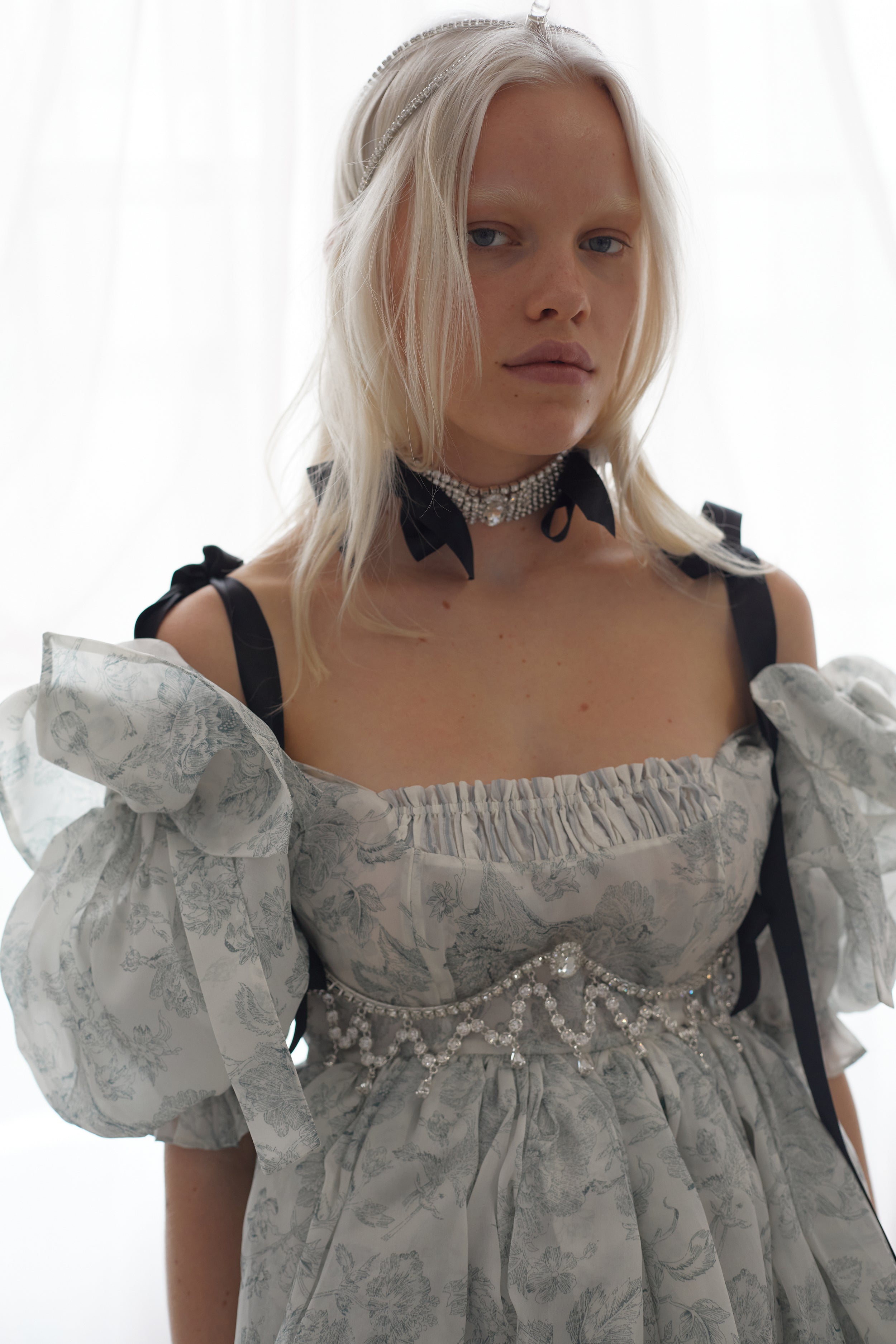 The Austen Da Vinci Puff Dress