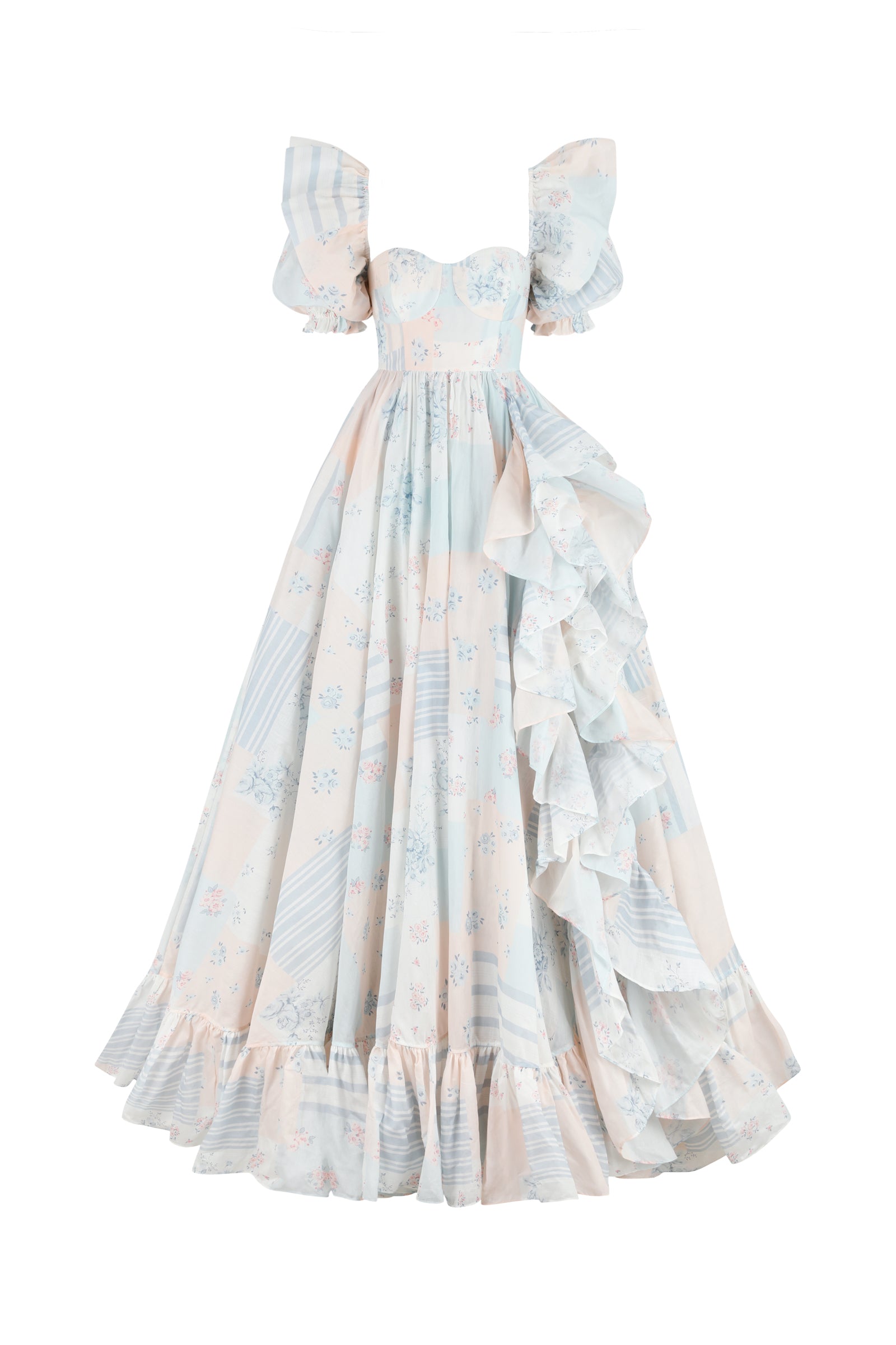 The Babysitter Silk Organdy In Bloom Gown
