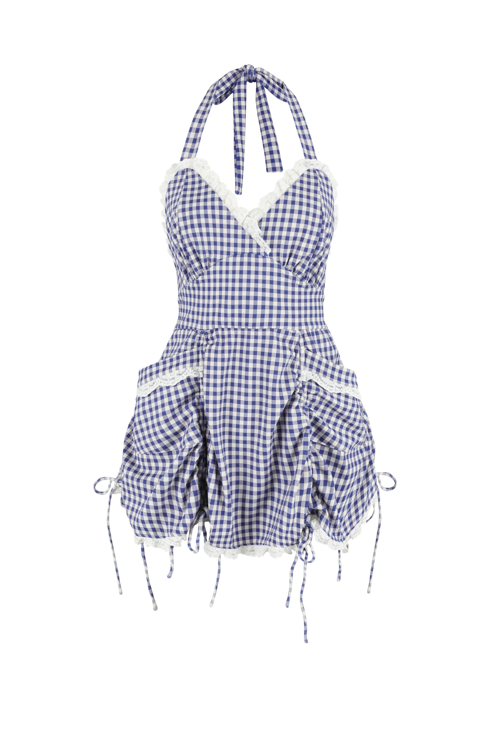 The Sailor Gingham Playsuit Set