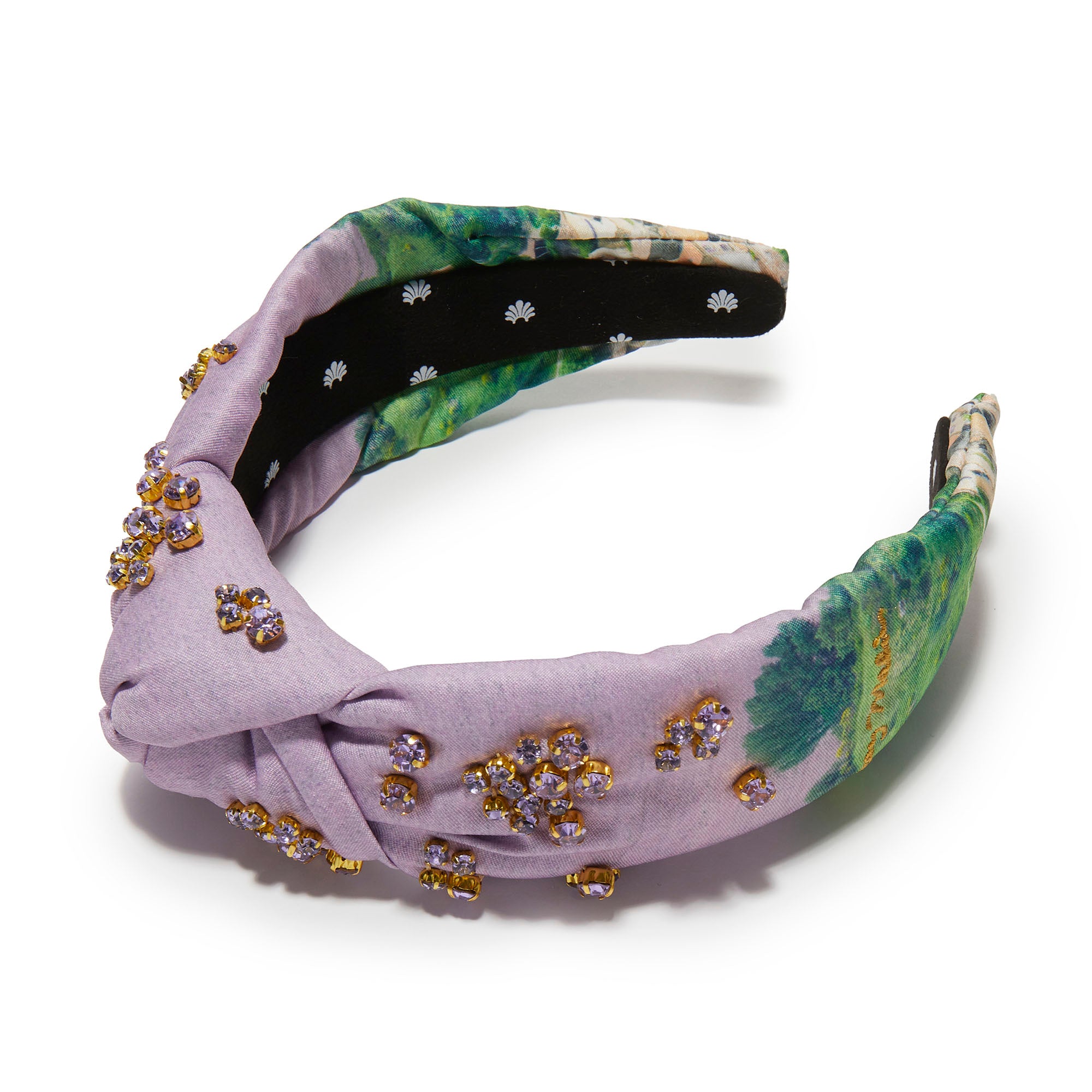 Lele X Gray Malin Knotted Provence Headband