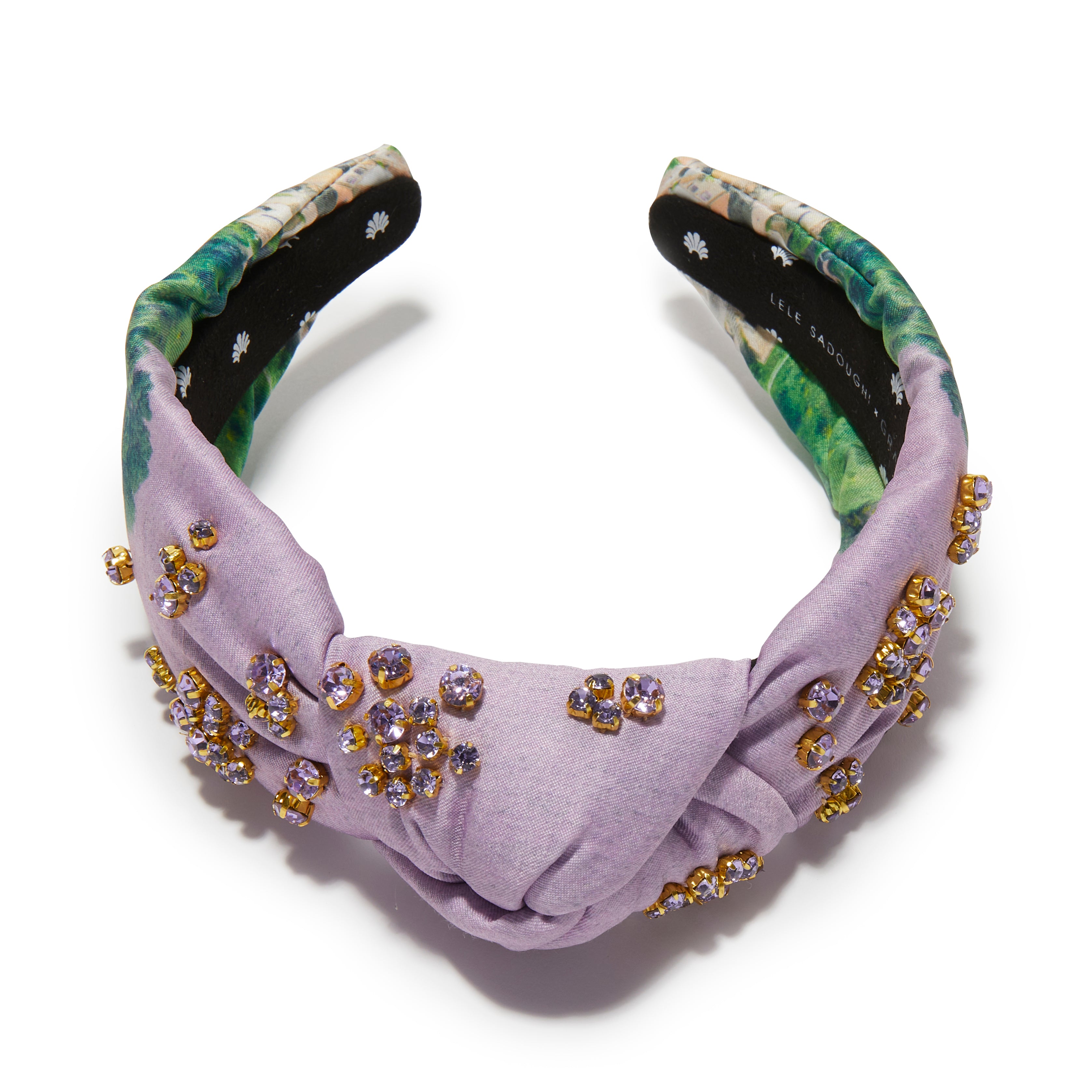 Lele X Gray Malin Knotted Provence Headband