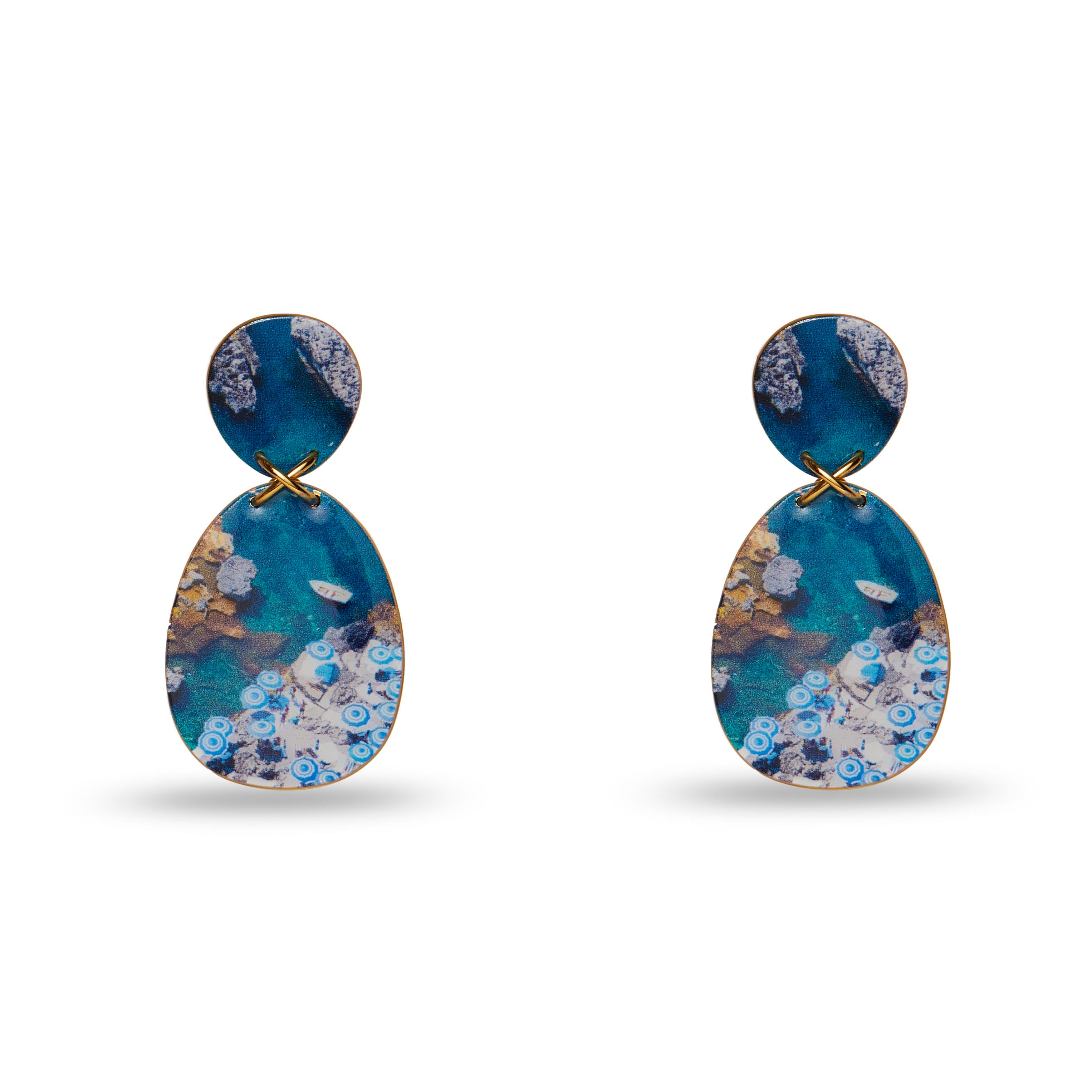 Lele X Gray Malin La Fontelina Droplets Earring