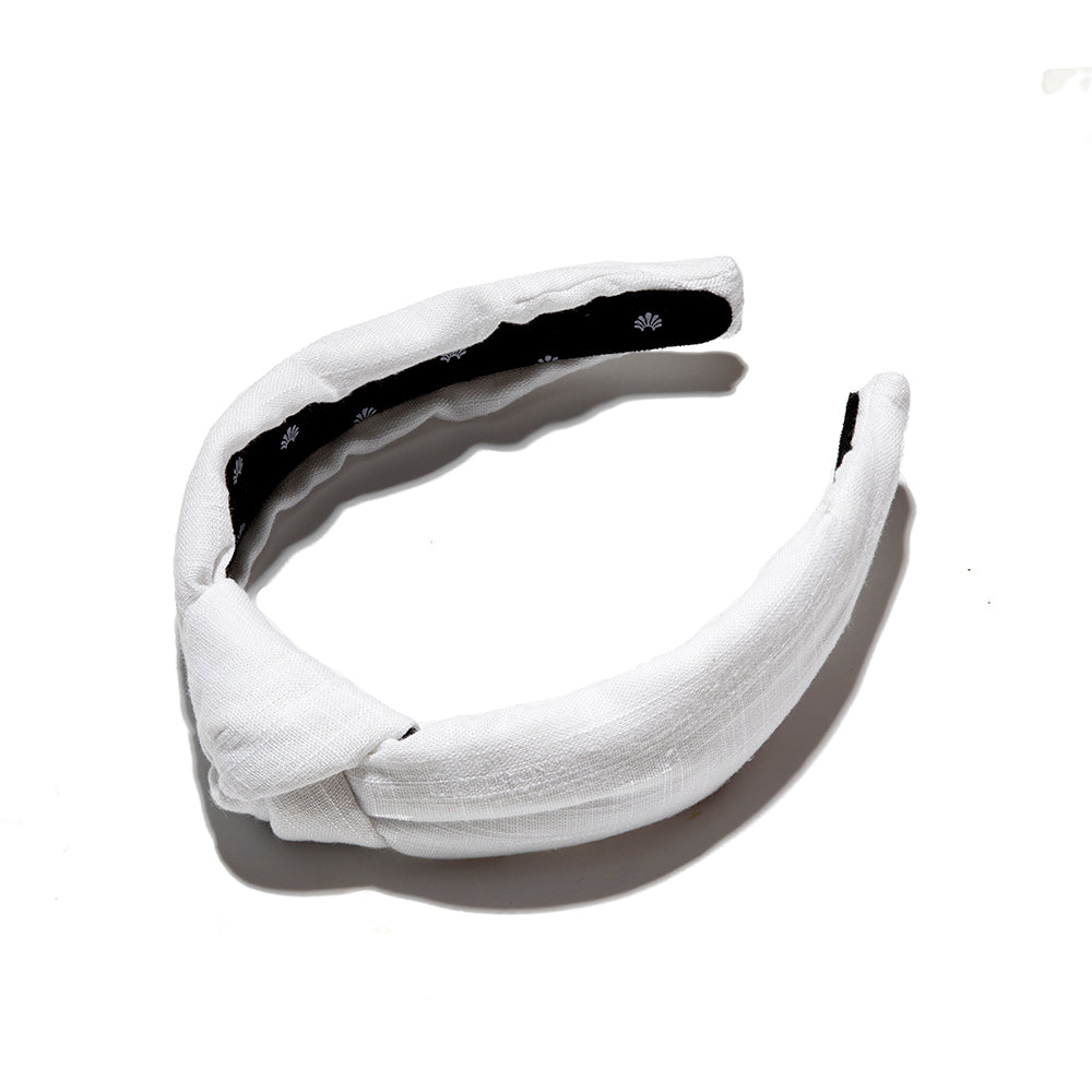 Linen Knotted Headband