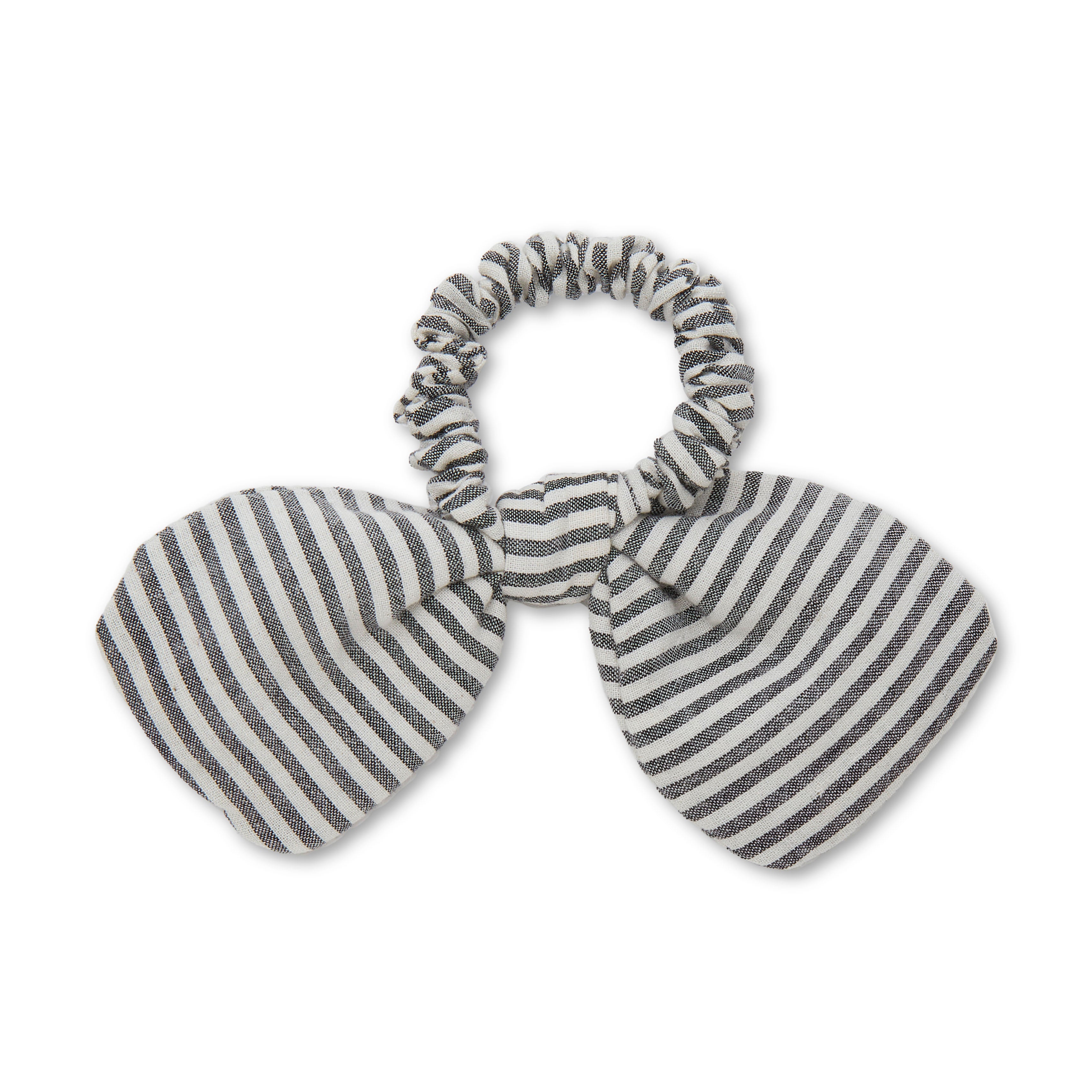 Penny Seersucker Bow Scrunchie