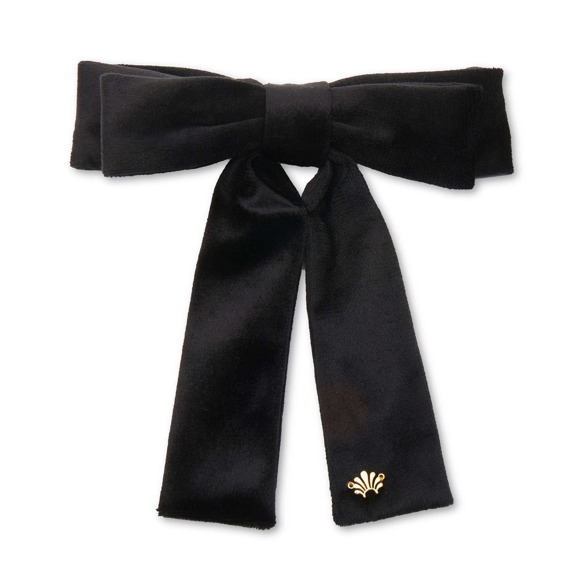Velvet Antoinette Bow Barrette
