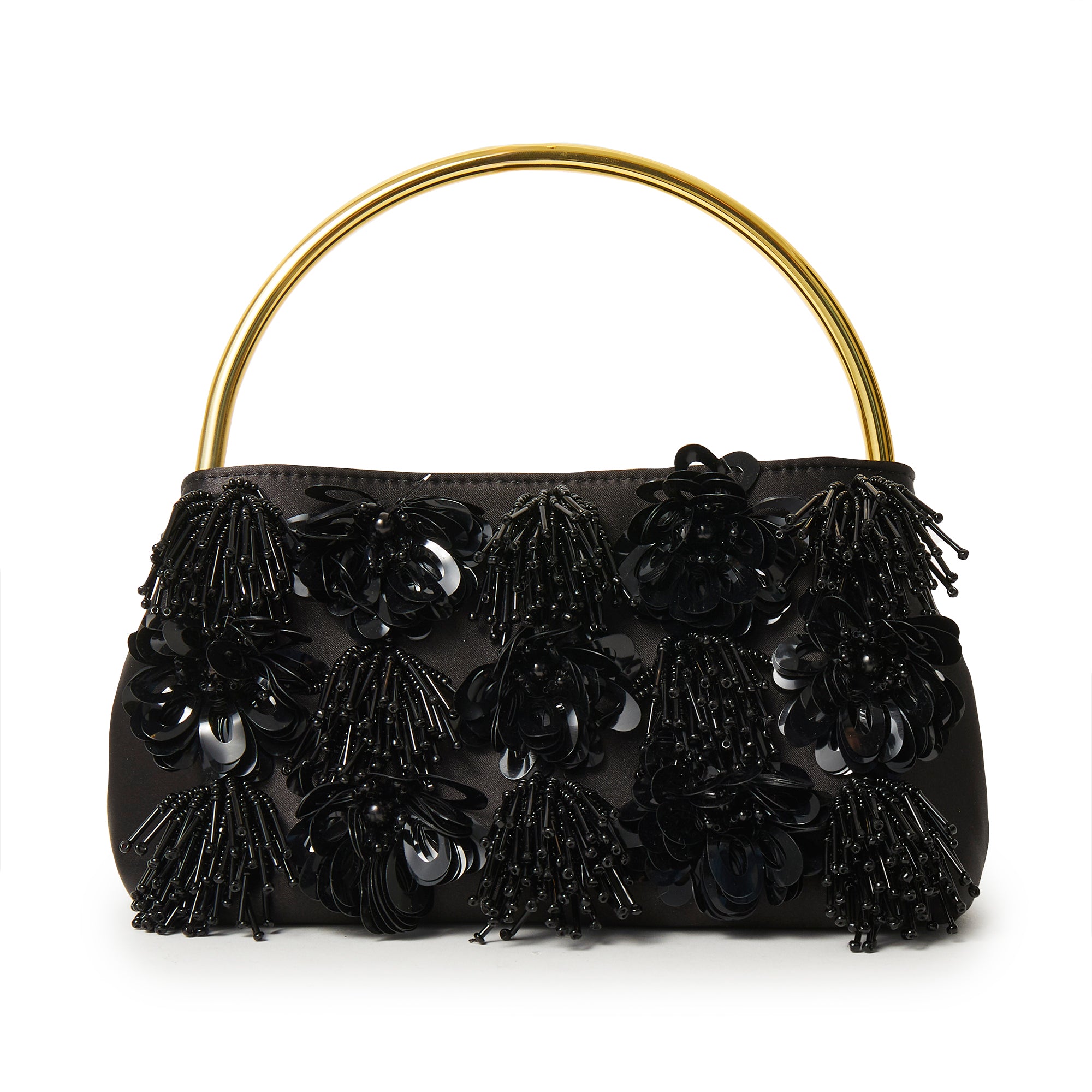 Marlowe Sequin Floral Pouch