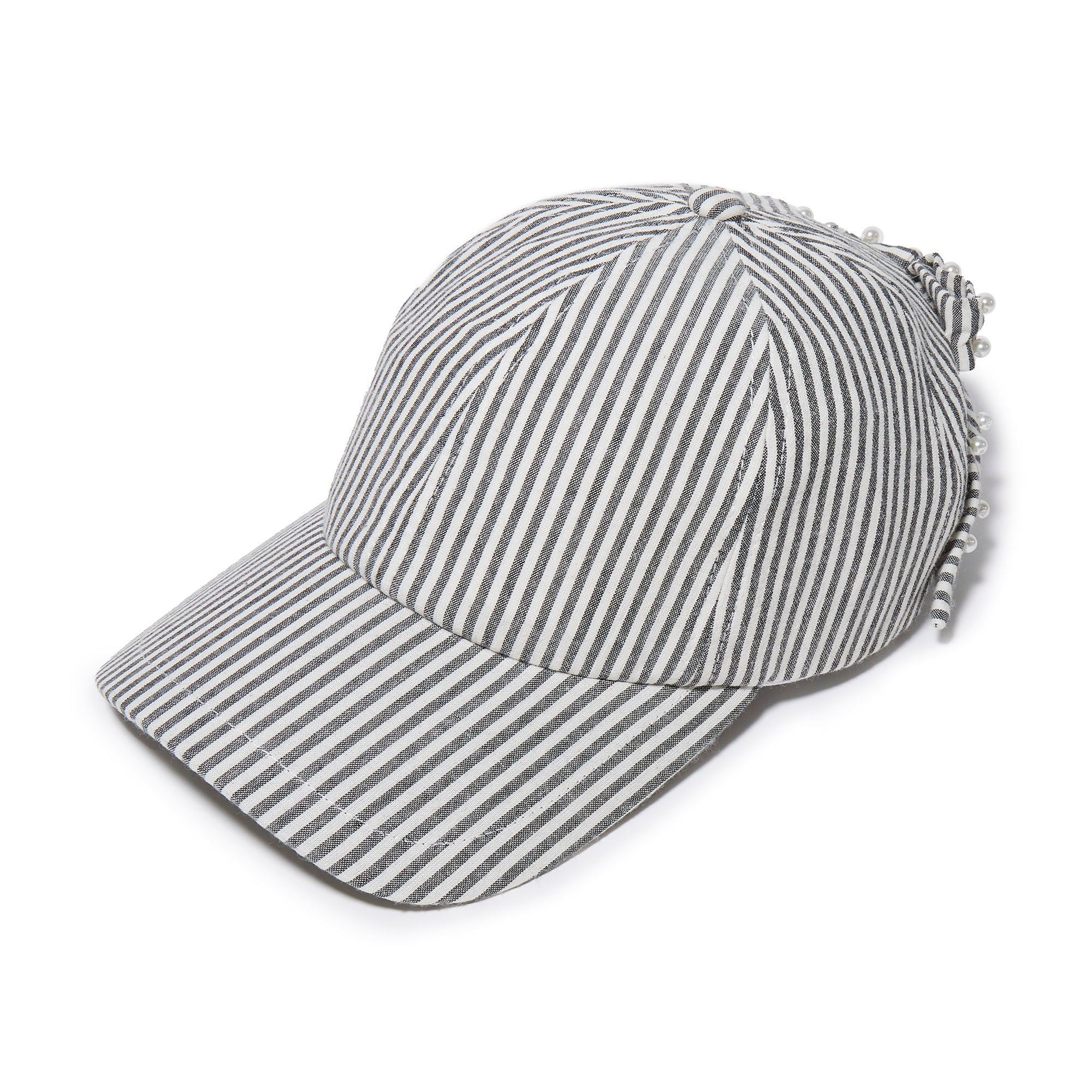 Bow Embellished Baseball Cap