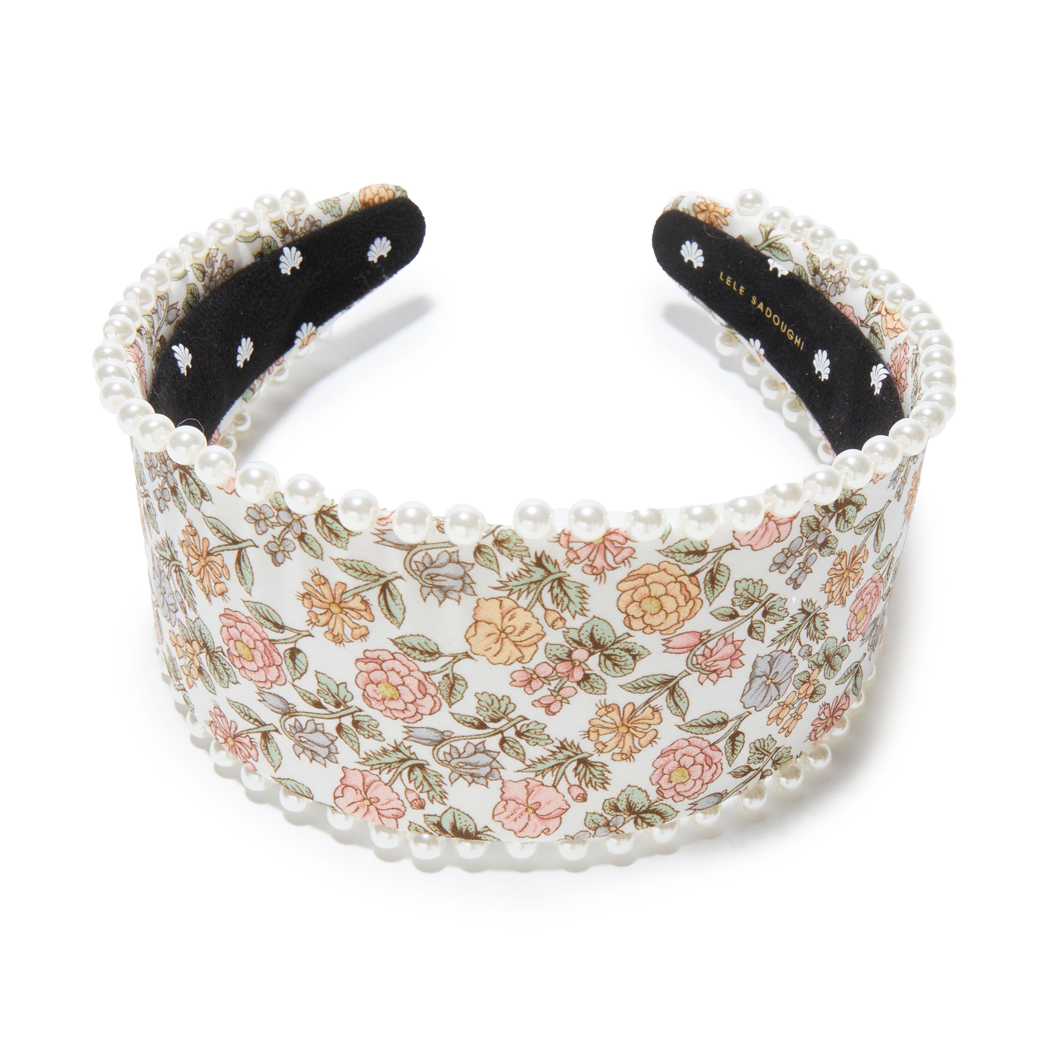 Brigitte Liberty Pearl Trim Headband