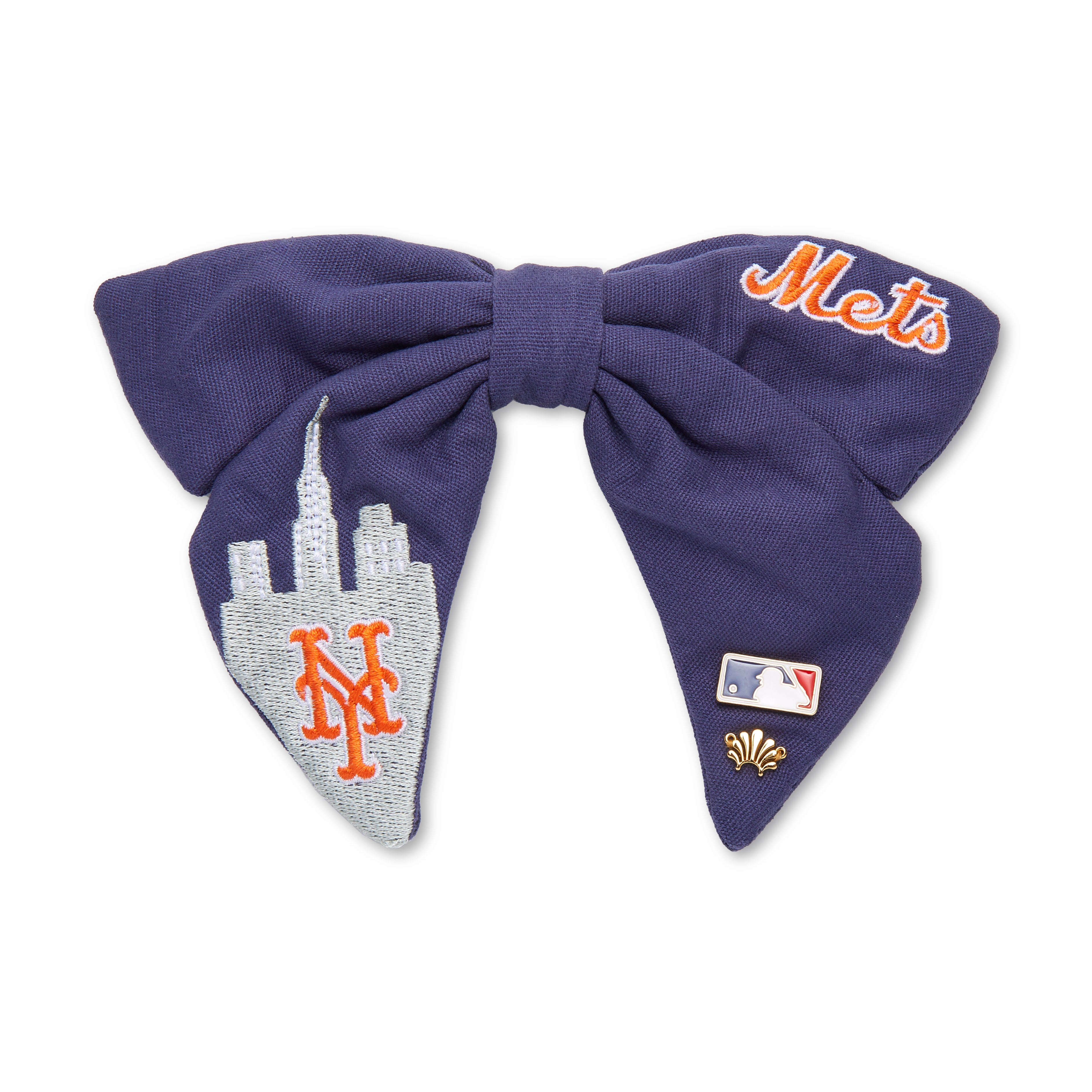 Lele / MLB New York Mets Bow Barrette