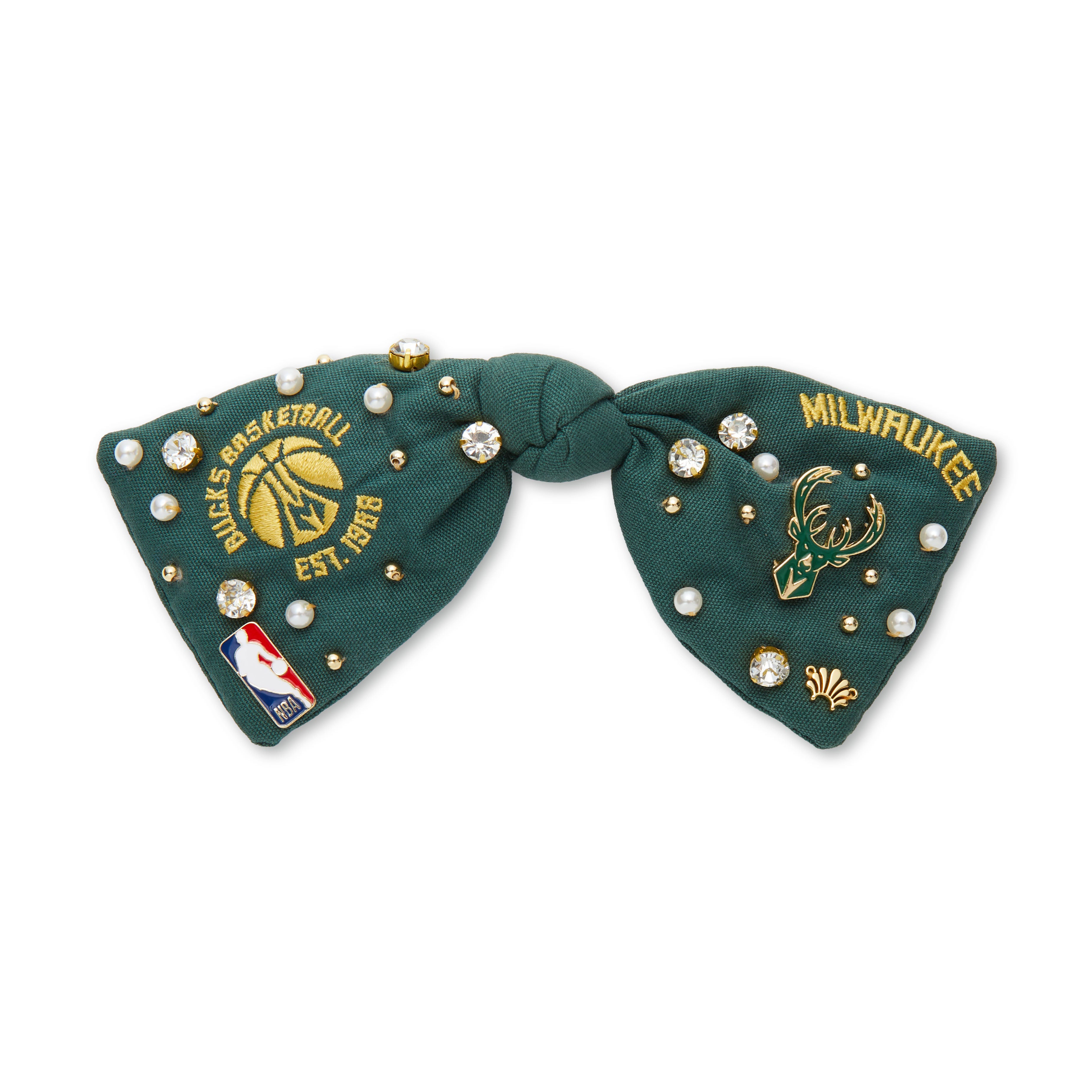 Bucks NBA Bow Barrette
