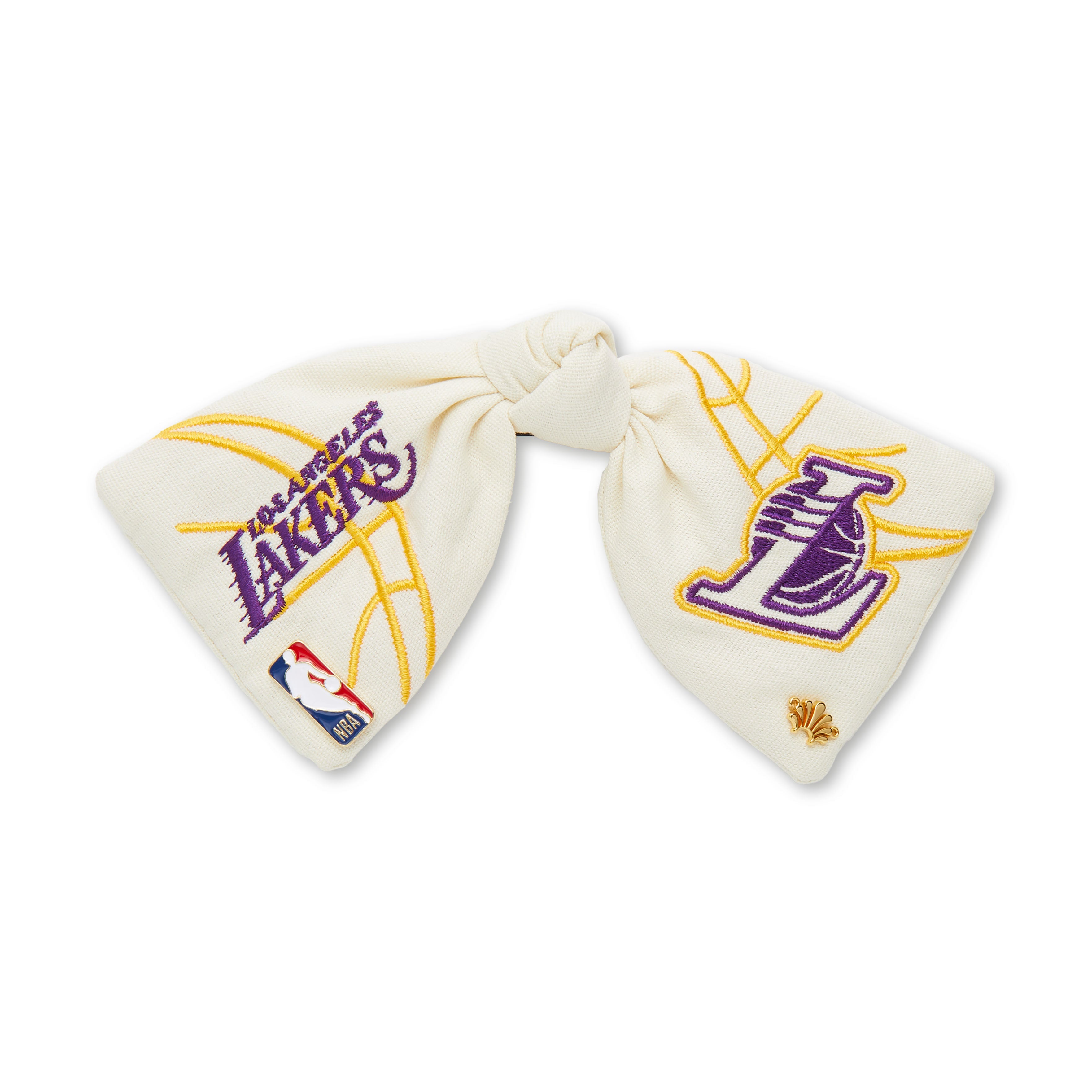 Lakers NBA Bow Barrette