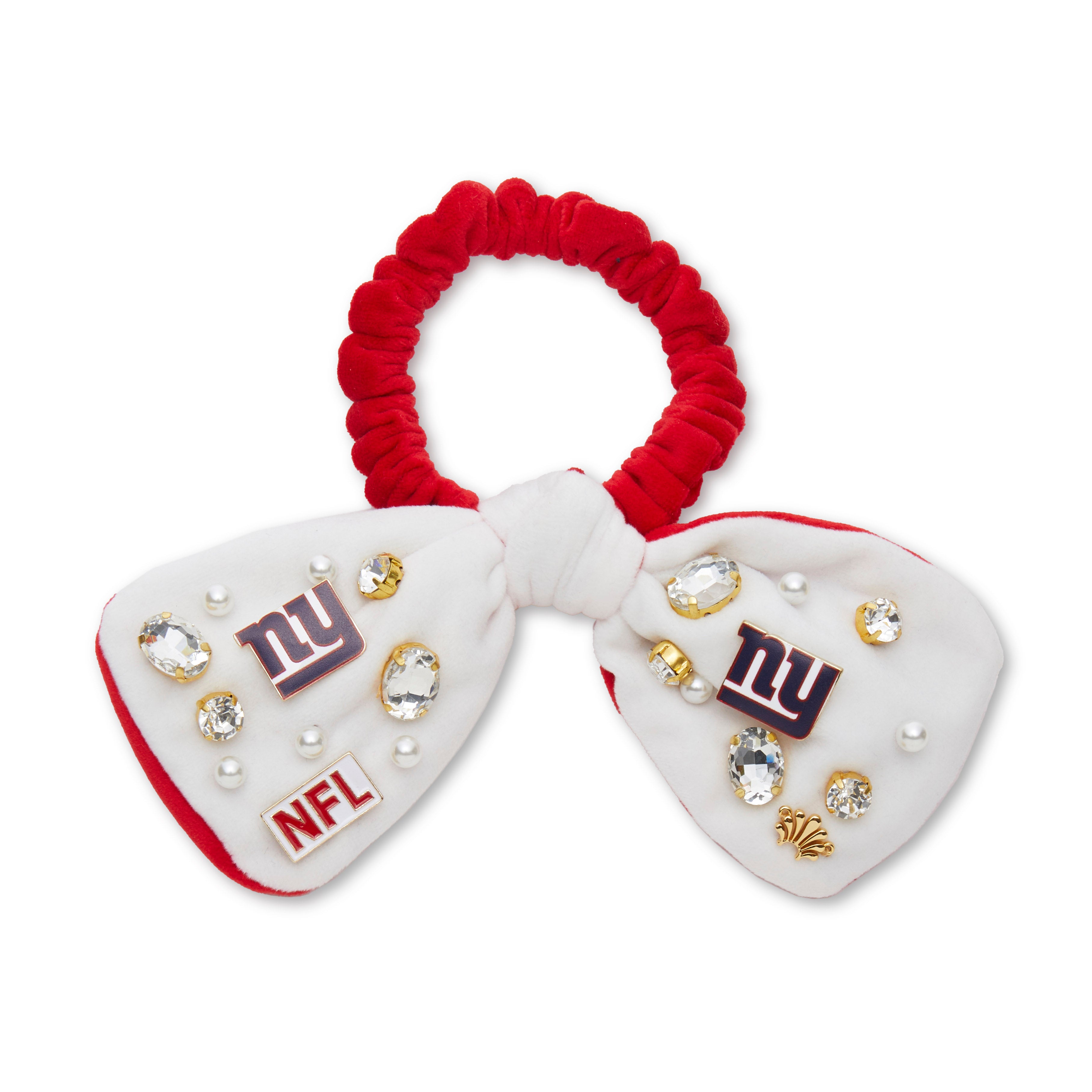 New York Giants Bow Scrunchie